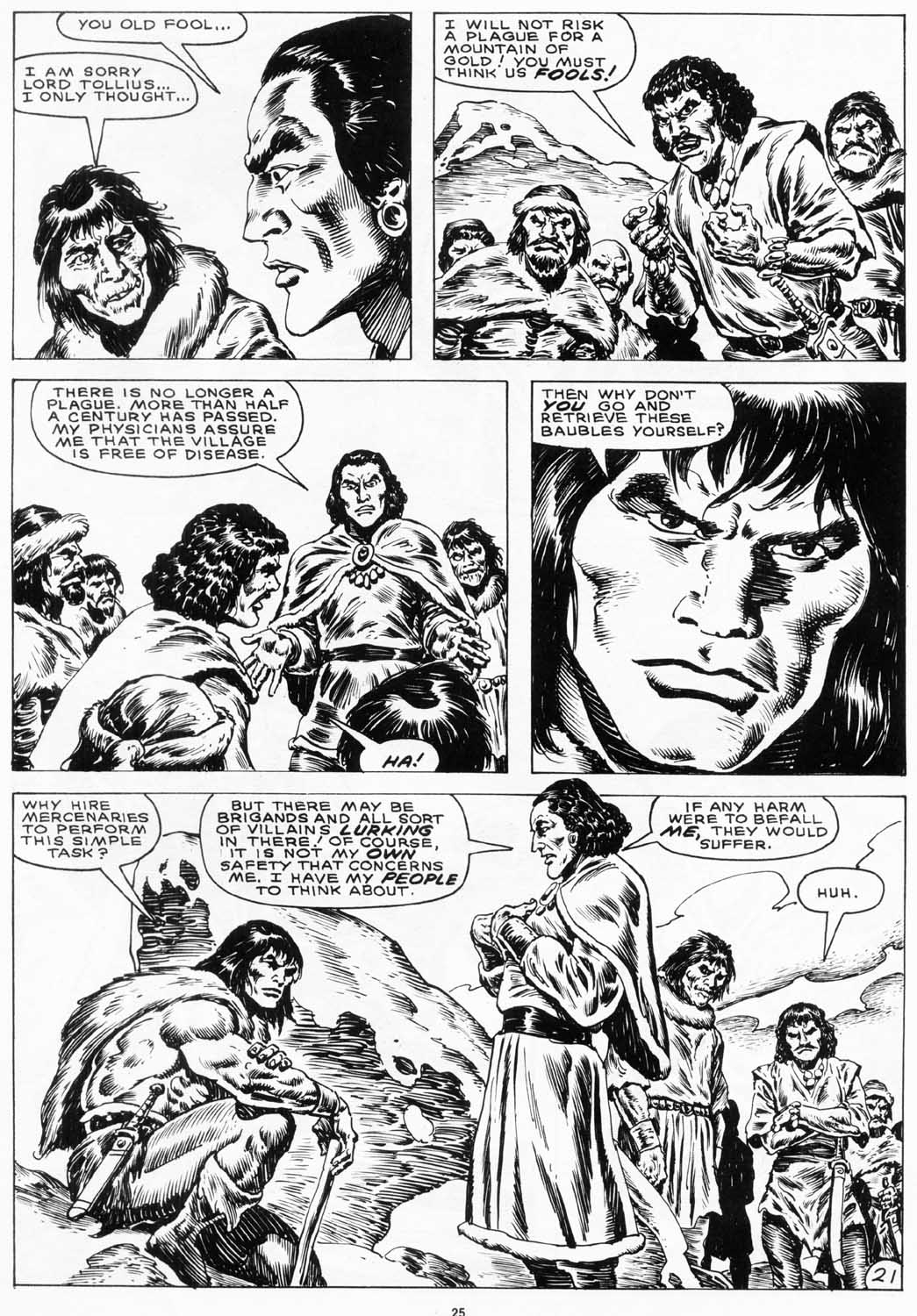 Read online The Savage Sword Of Conan comic -  Issue #155 - 26