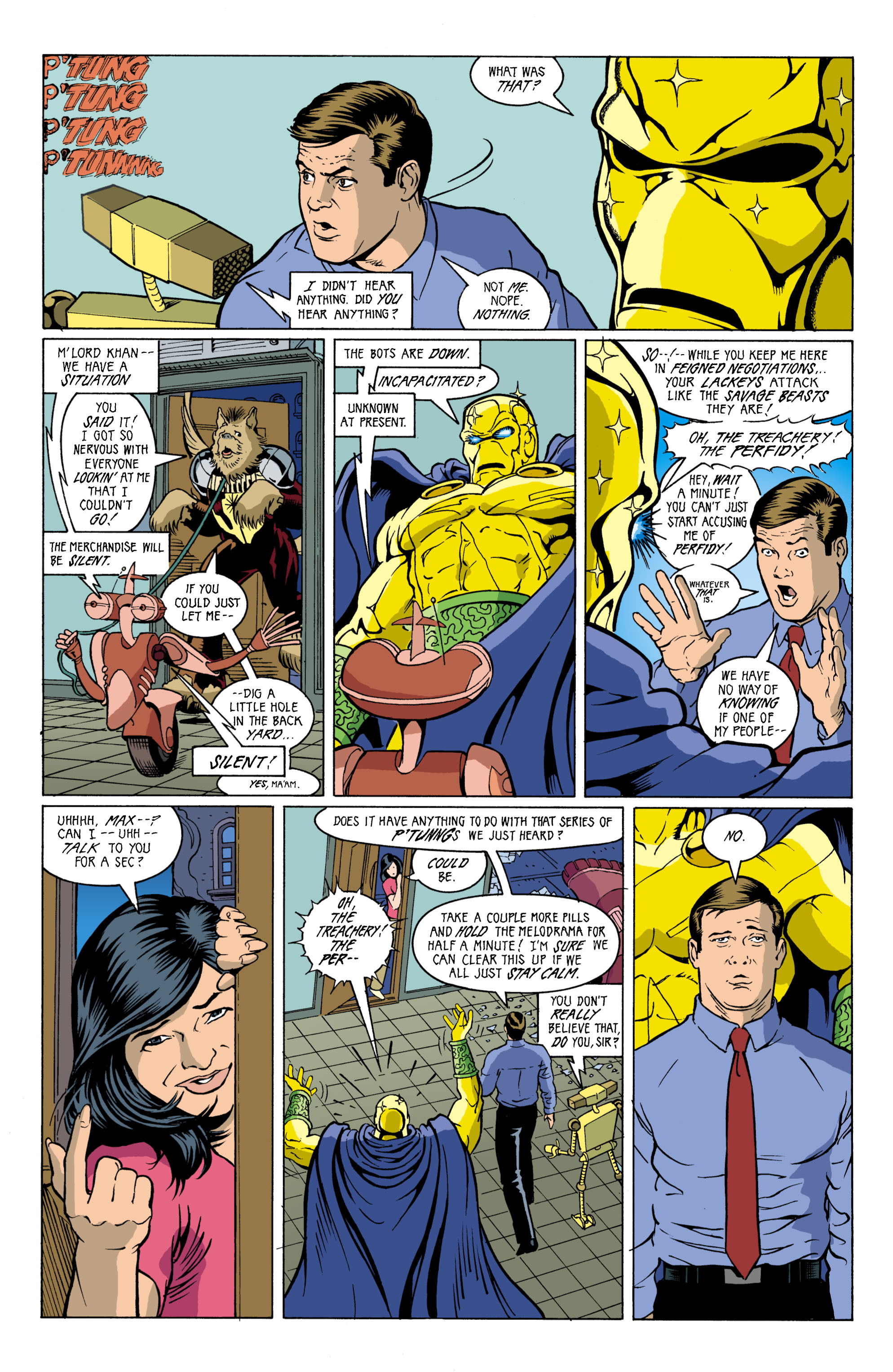 Read online Formerly Known as the Justice League comic -  Issue #6 - 11