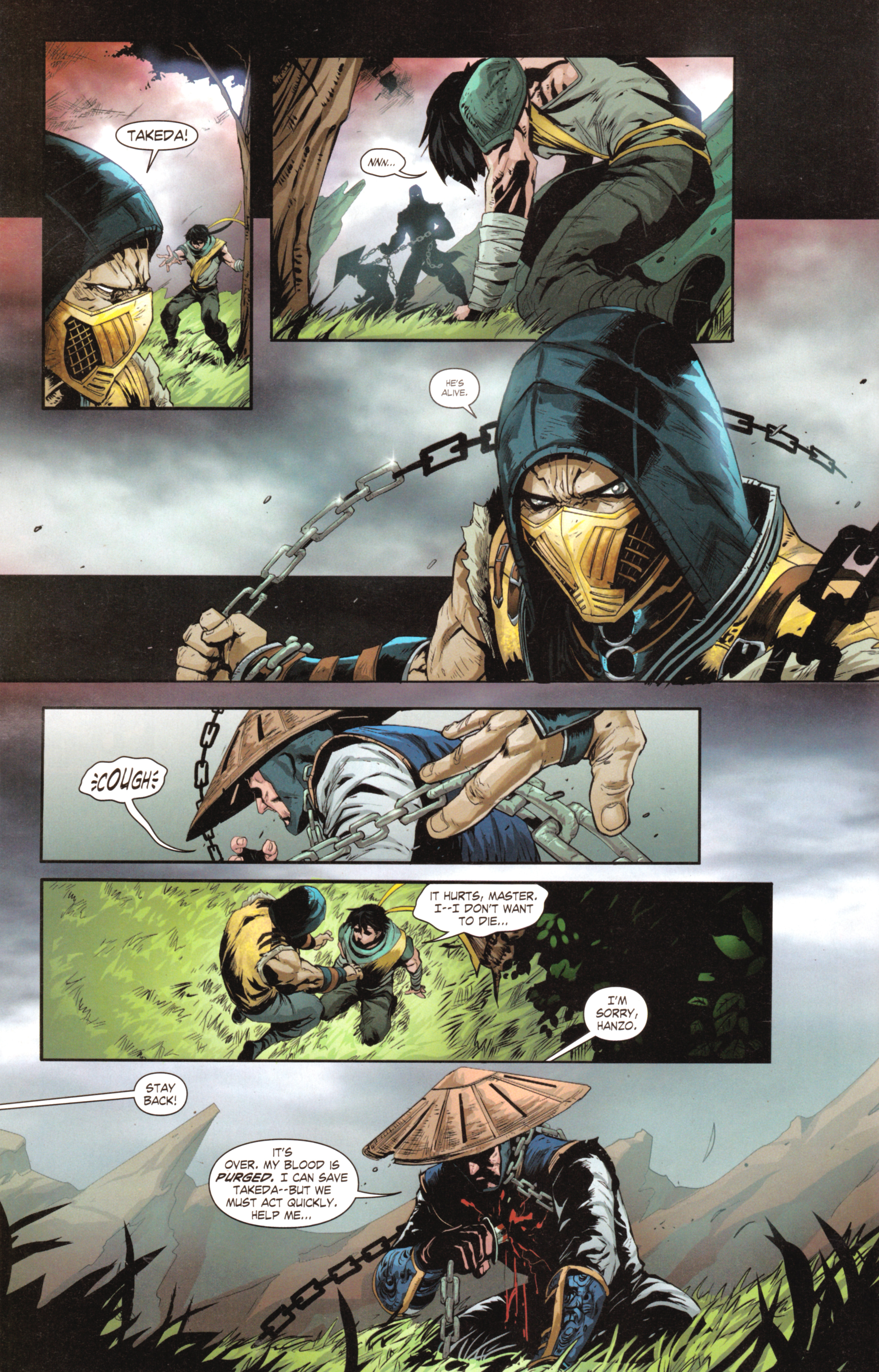 Read online Mortal Kombat X [II] comic -  Issue #4 - 18