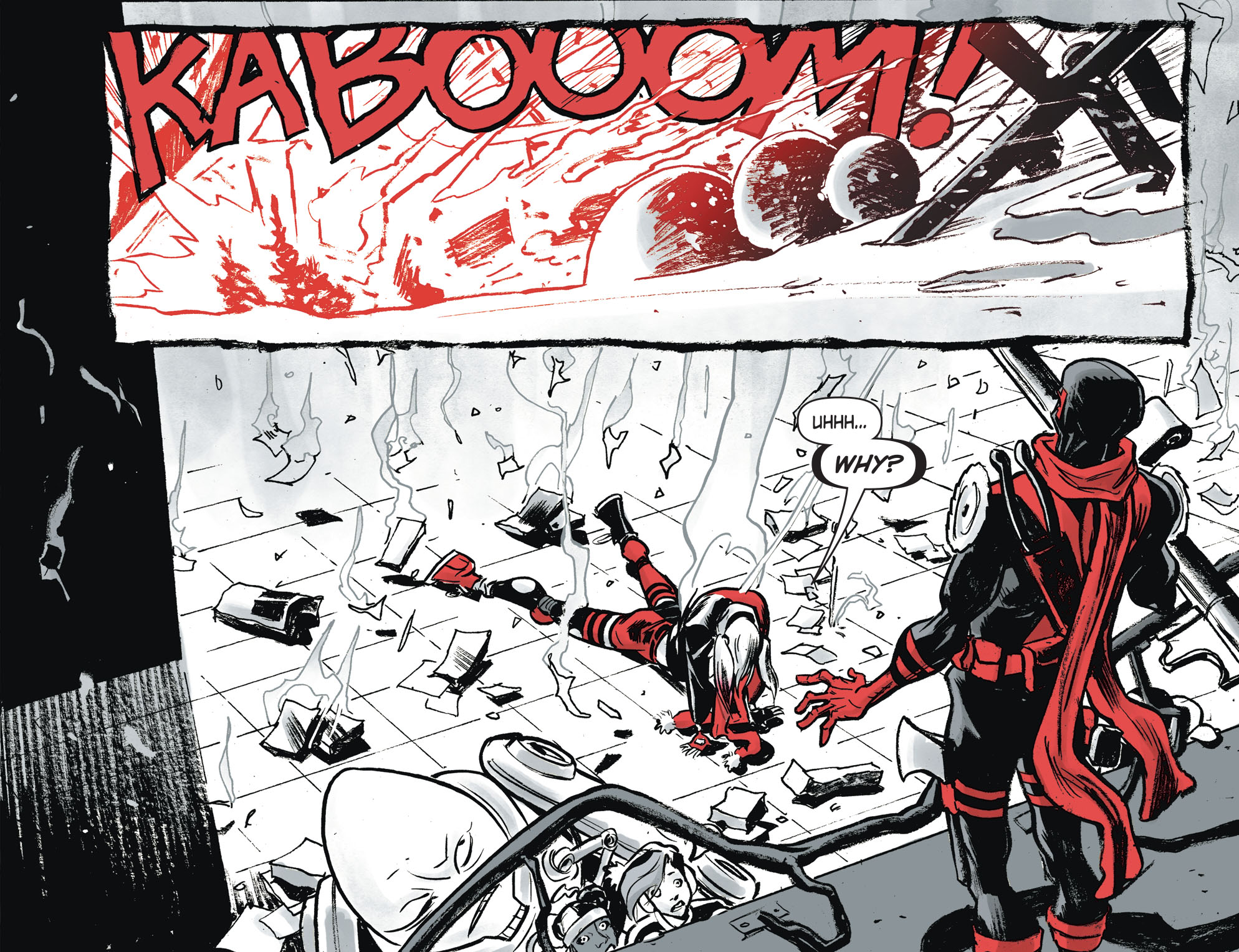 Read online Harley Quinn Black   White   Red comic -  Issue #16 - 13
