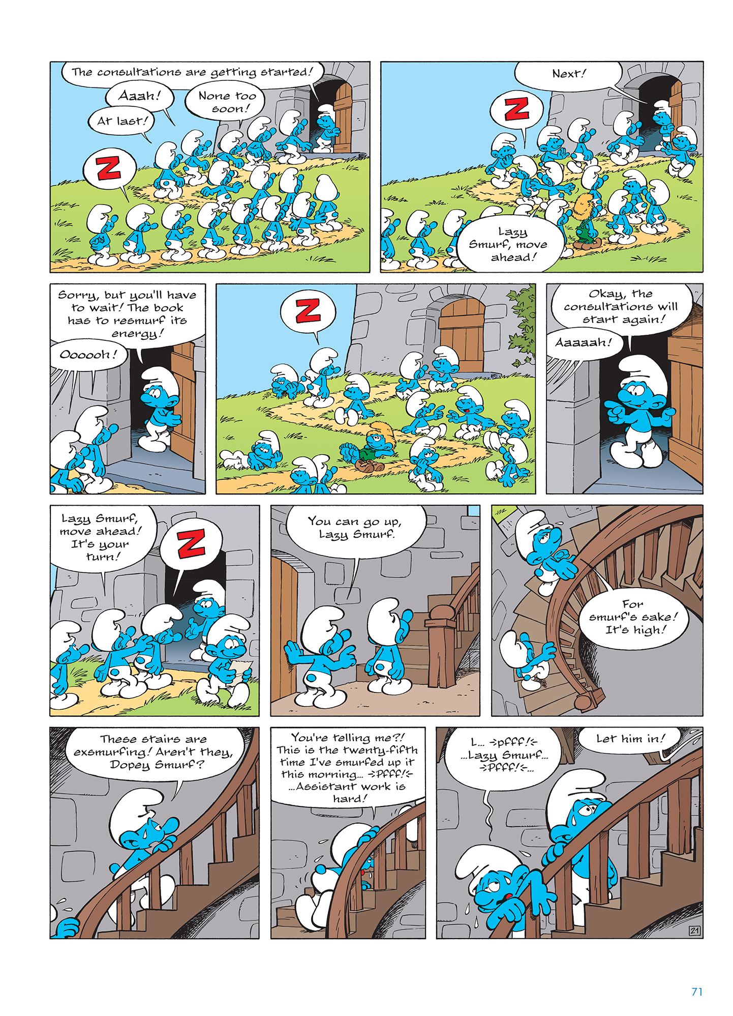 Read online The Smurfs Tales comic -  Issue # TPB 2 (Part 1) - 73