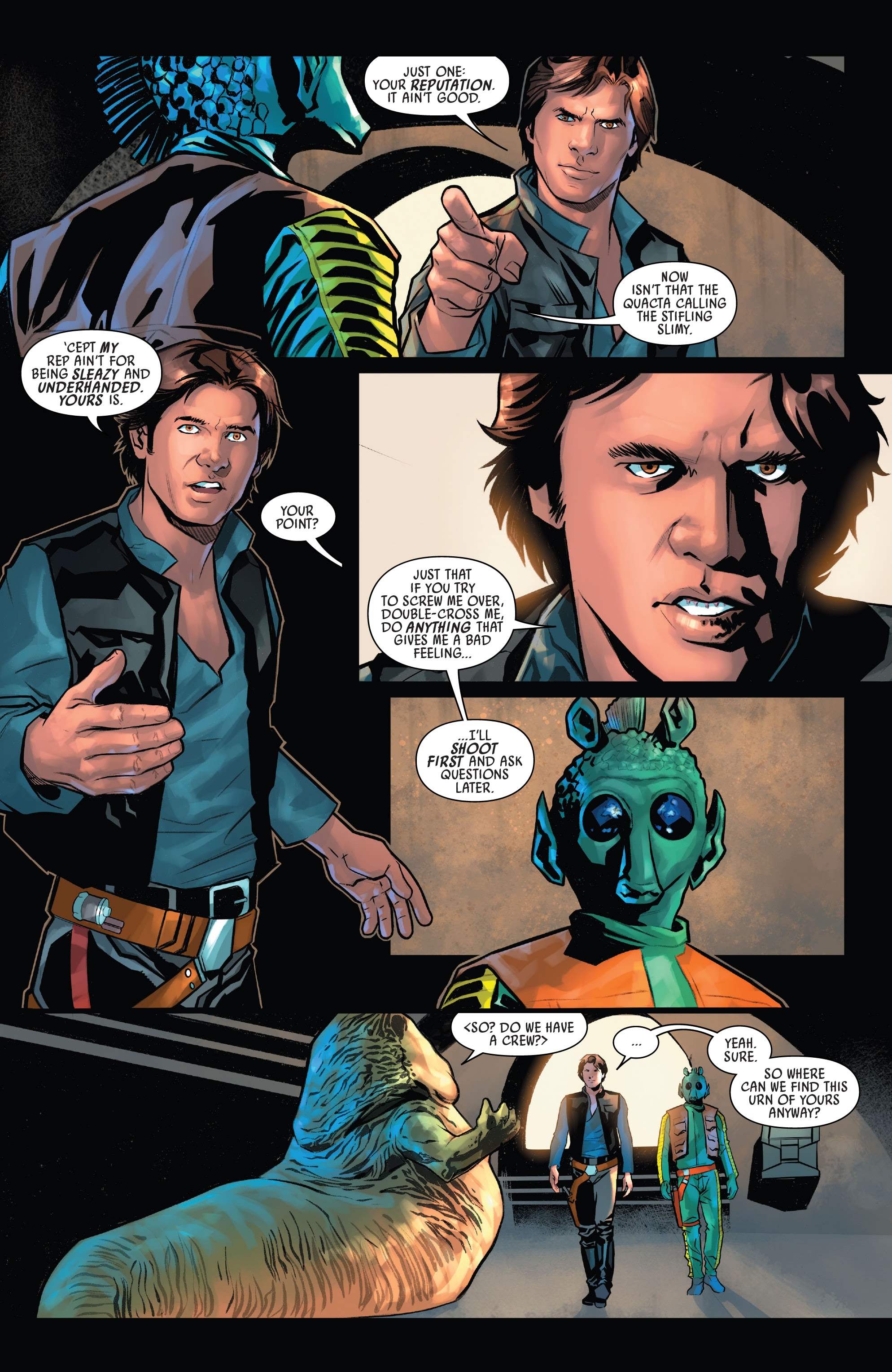 Read online Star Wars: Han Solo & Chewbacca comic -  Issue #1 - 14