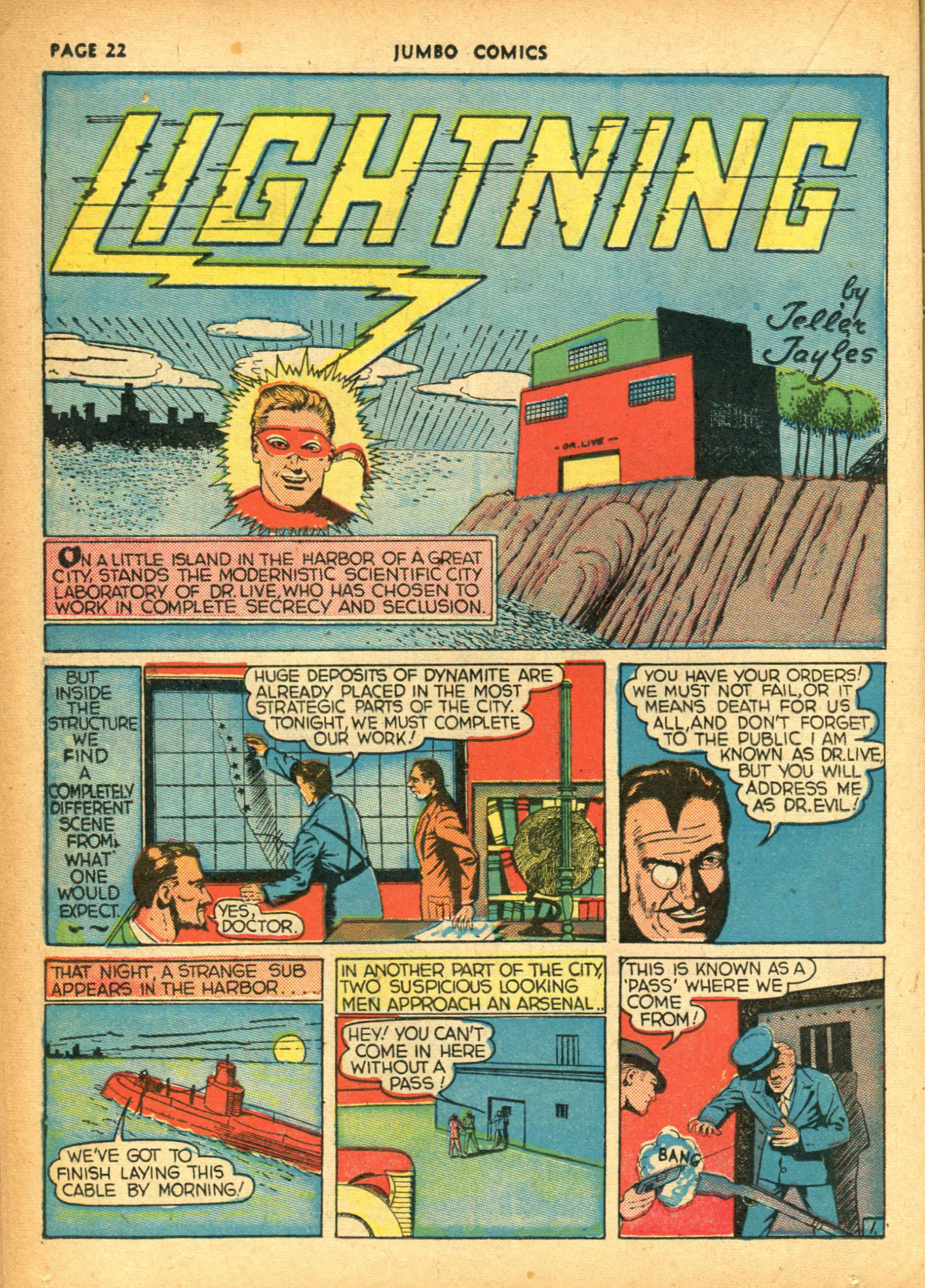 Read online Jumbo Comics comic -  Issue #15y - 24