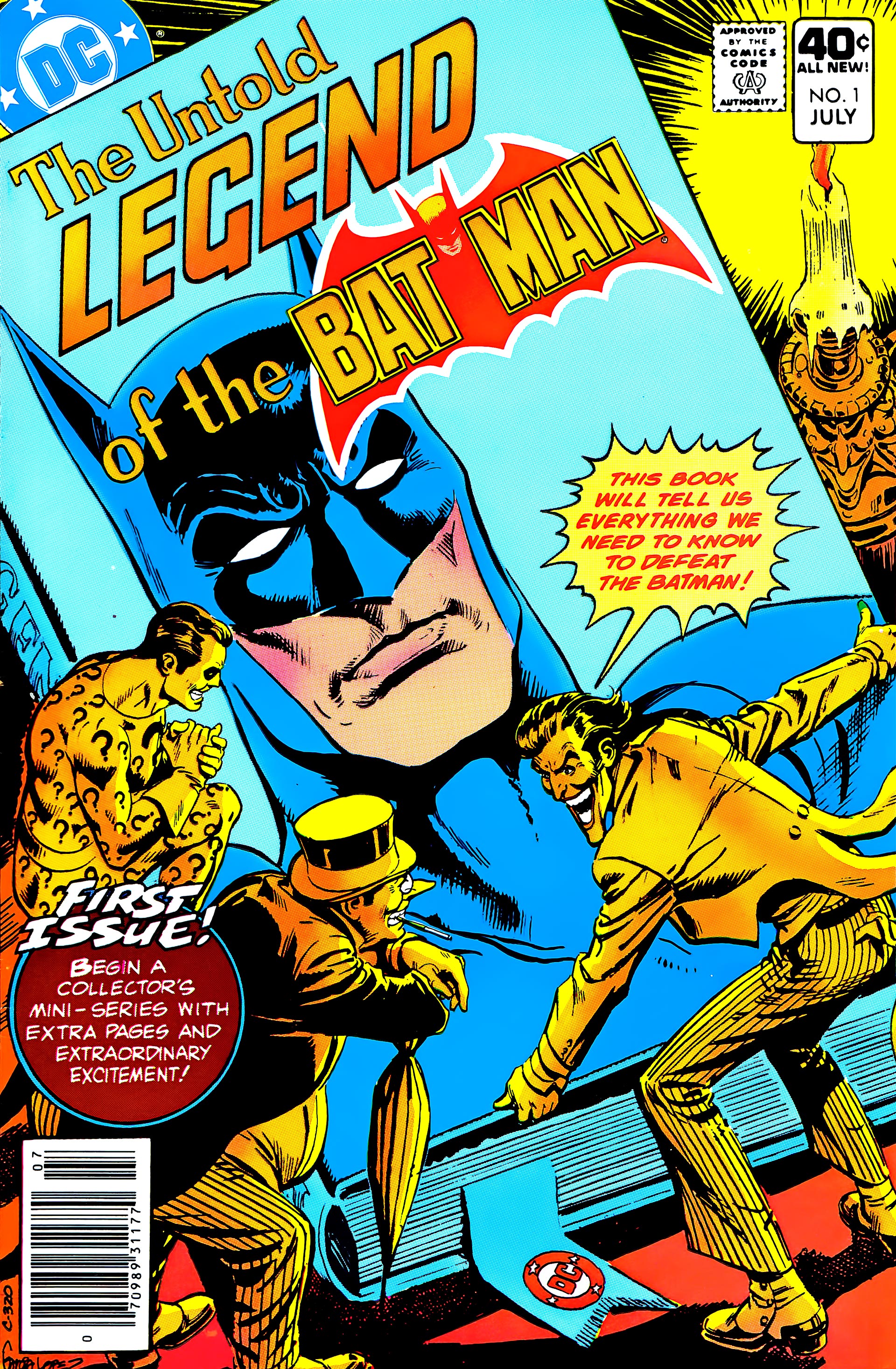 Read online Untold Legend of the Batman comic -  Issue #1 - 1