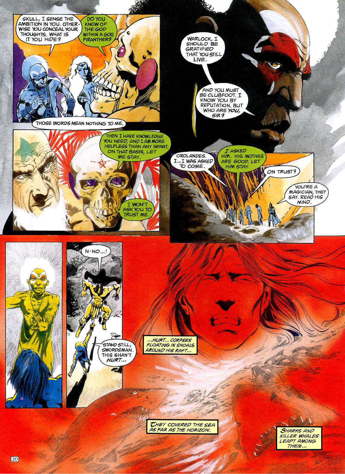 Read online Science Fiction Graphic Novel comic -  Issue #6 - 21