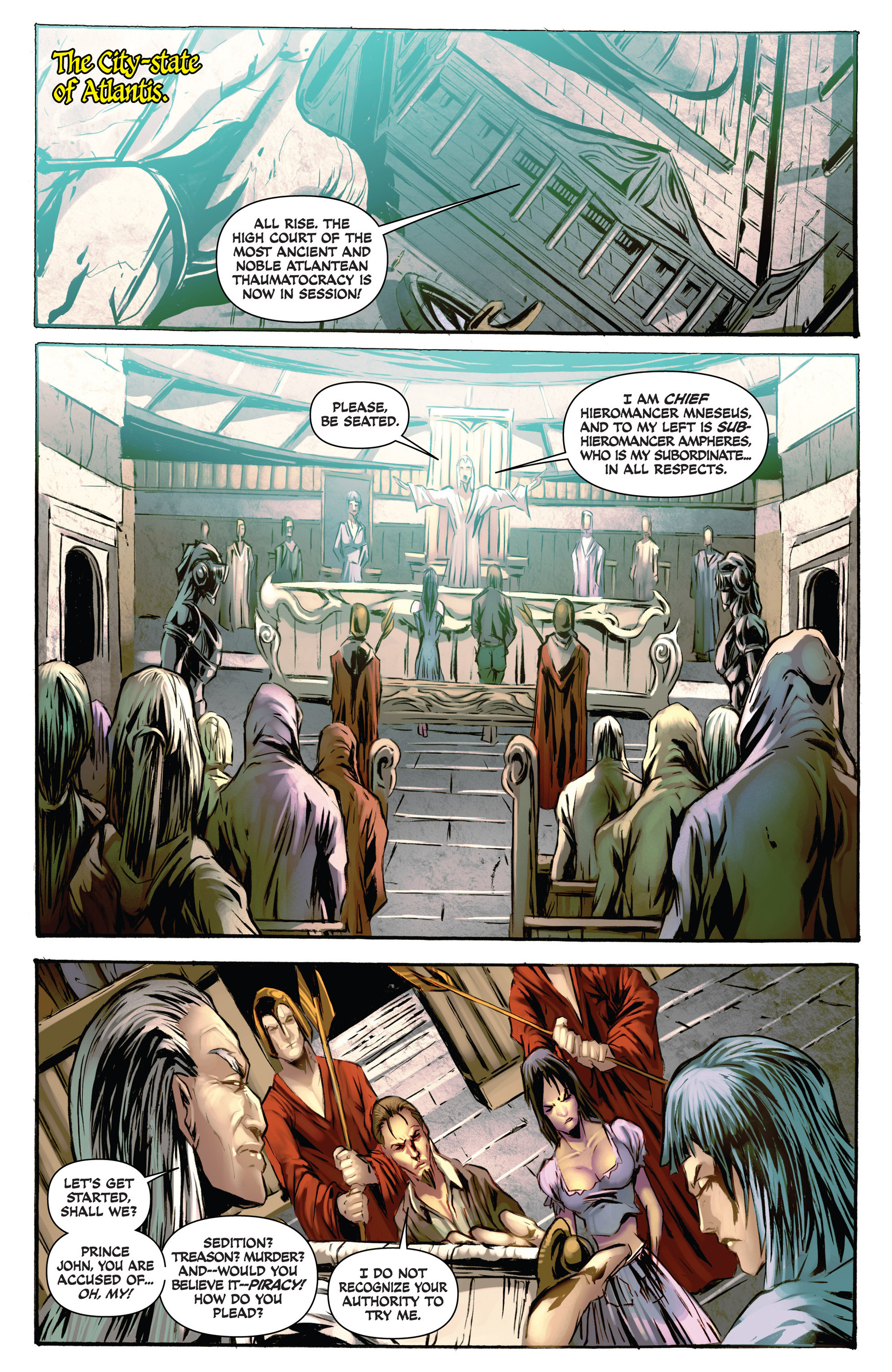 Read online Damsels: Mermaids comic -  Issue #4 - 14