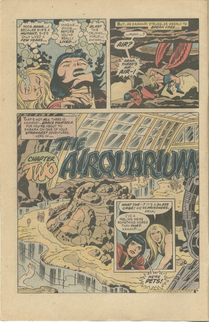 Read online Kamandi, The Last Boy On Earth comic -  Issue #39 - 5