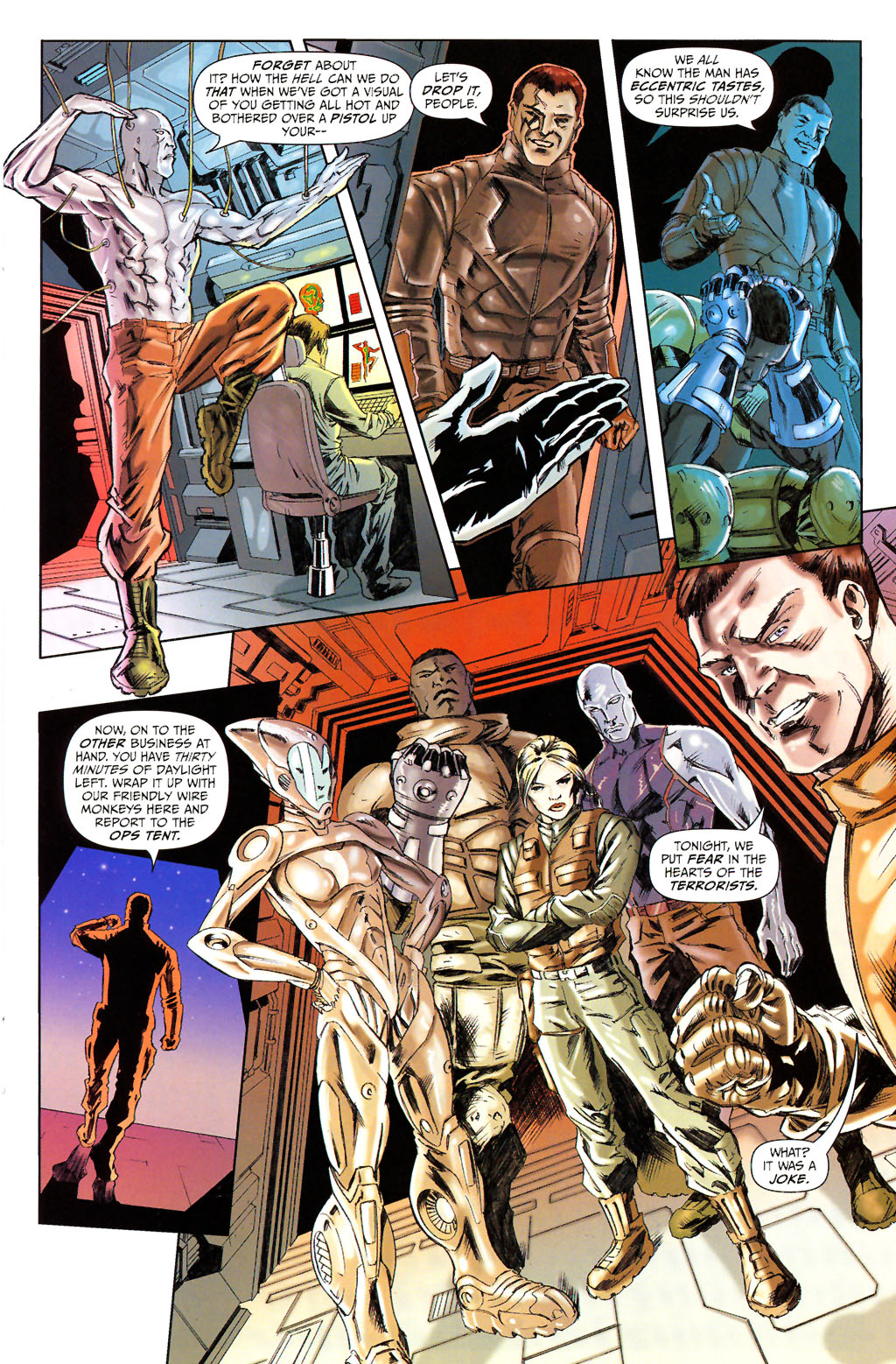 Read online Task Force One comic -  Issue #1 - 11