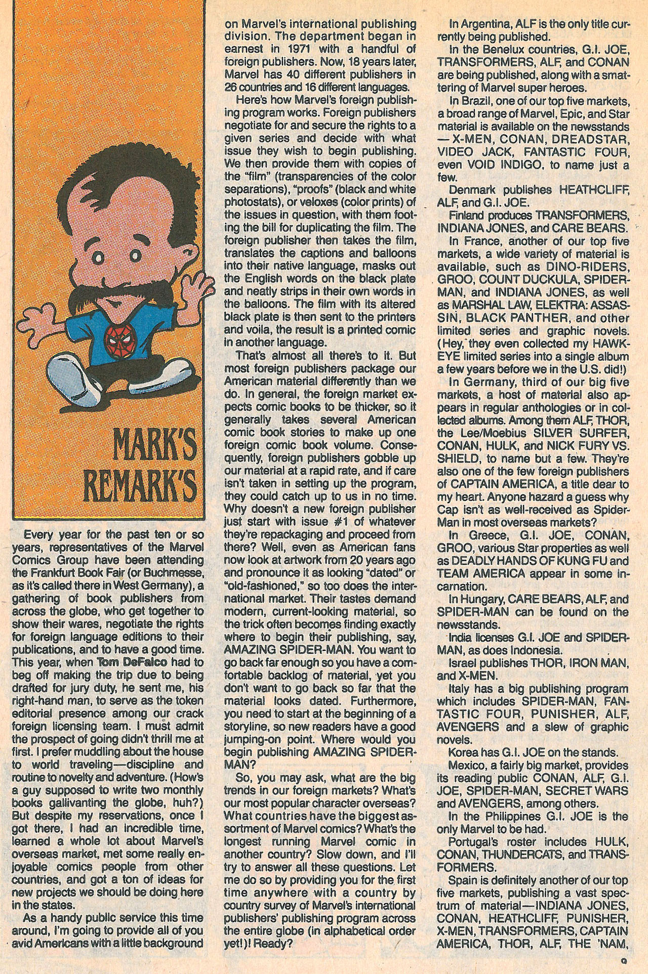 Read online Marvel Age comic -  Issue #85 - 11