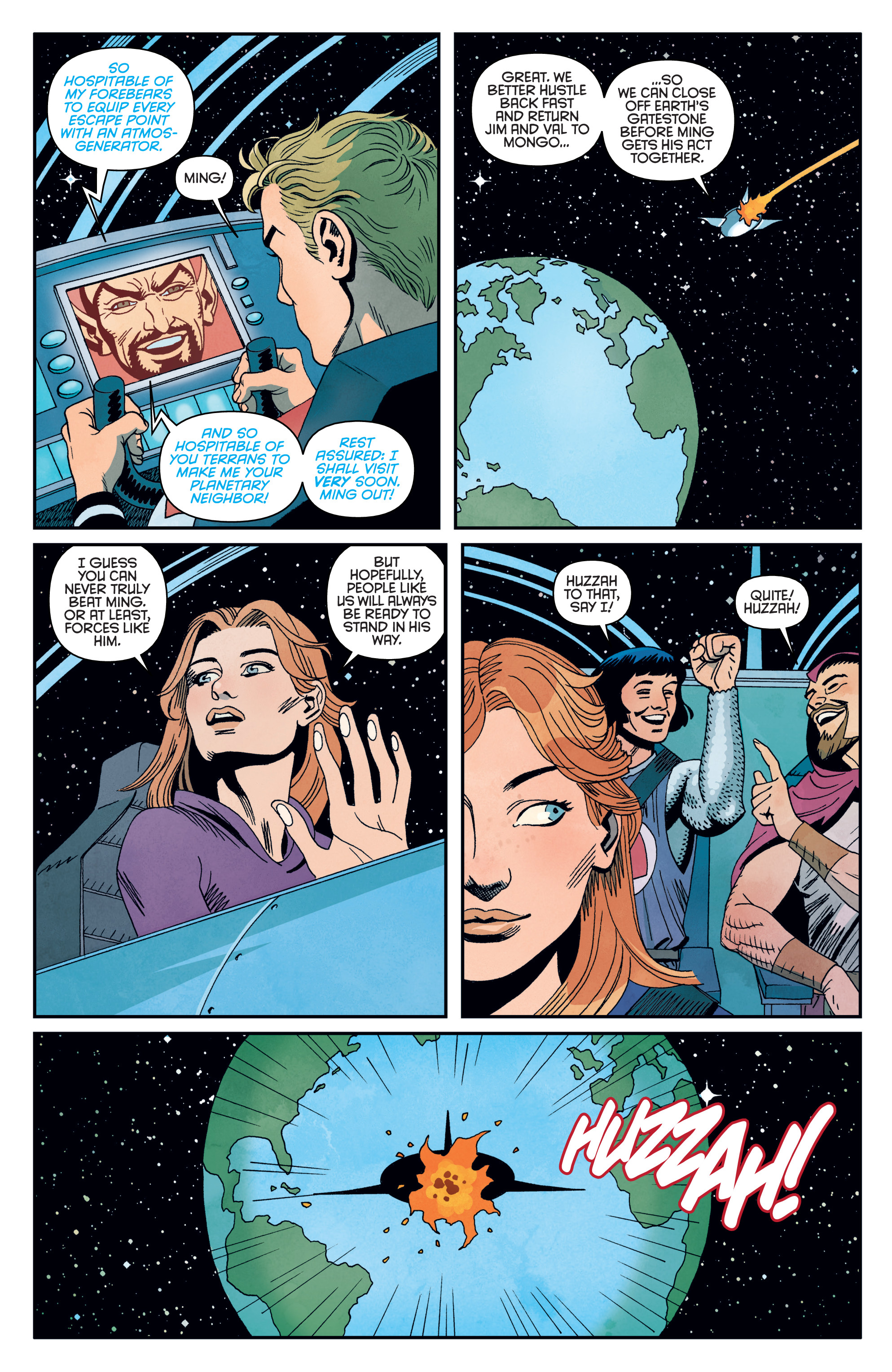 Read online Flash Gordon: Kings Cross comic -  Issue #5 - 24