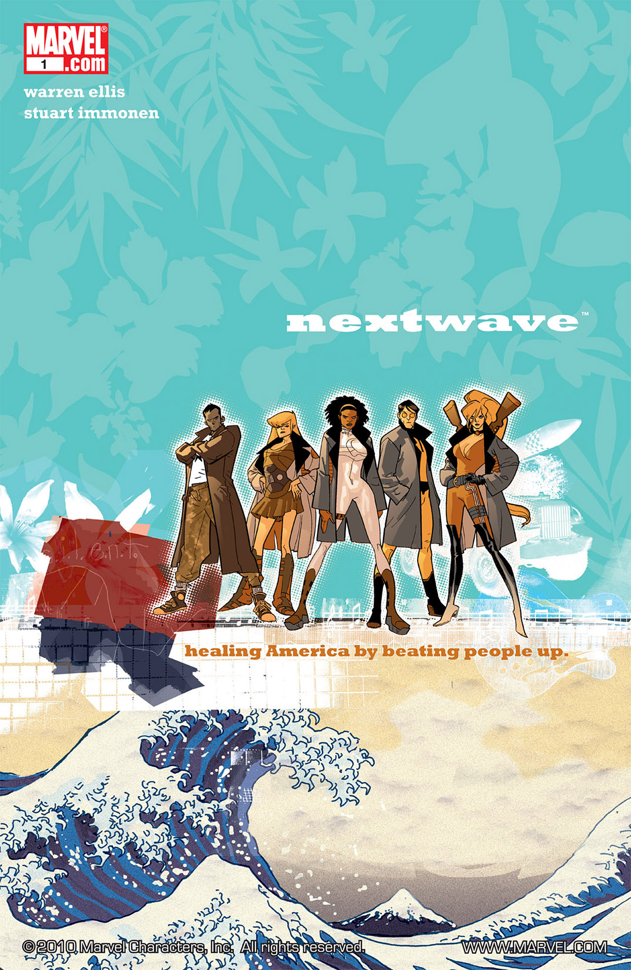 Read online Nextwave: Agents Of H.A.T.E. comic -  Issue #1 - 1
