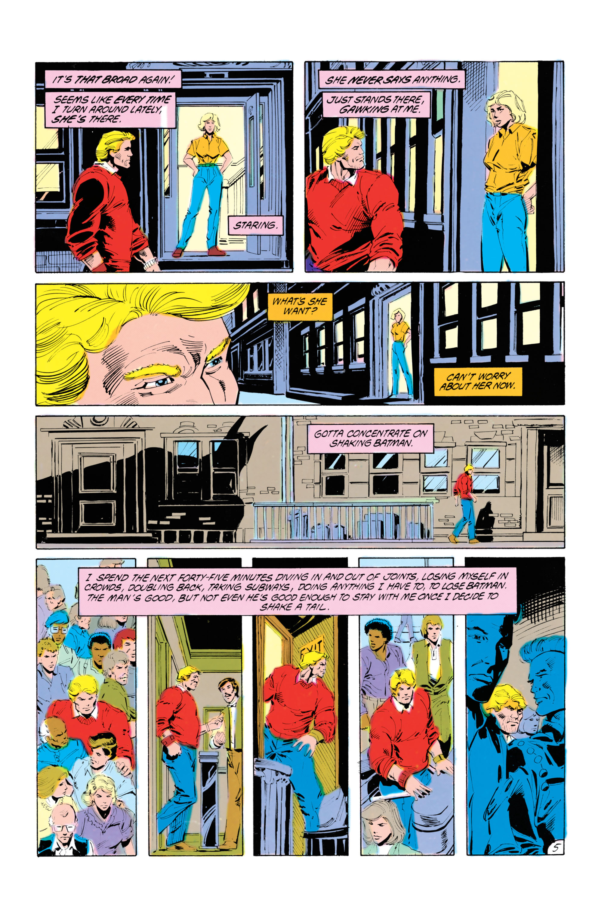 Read online Batman (1940) comic -  Issue #422 - 6