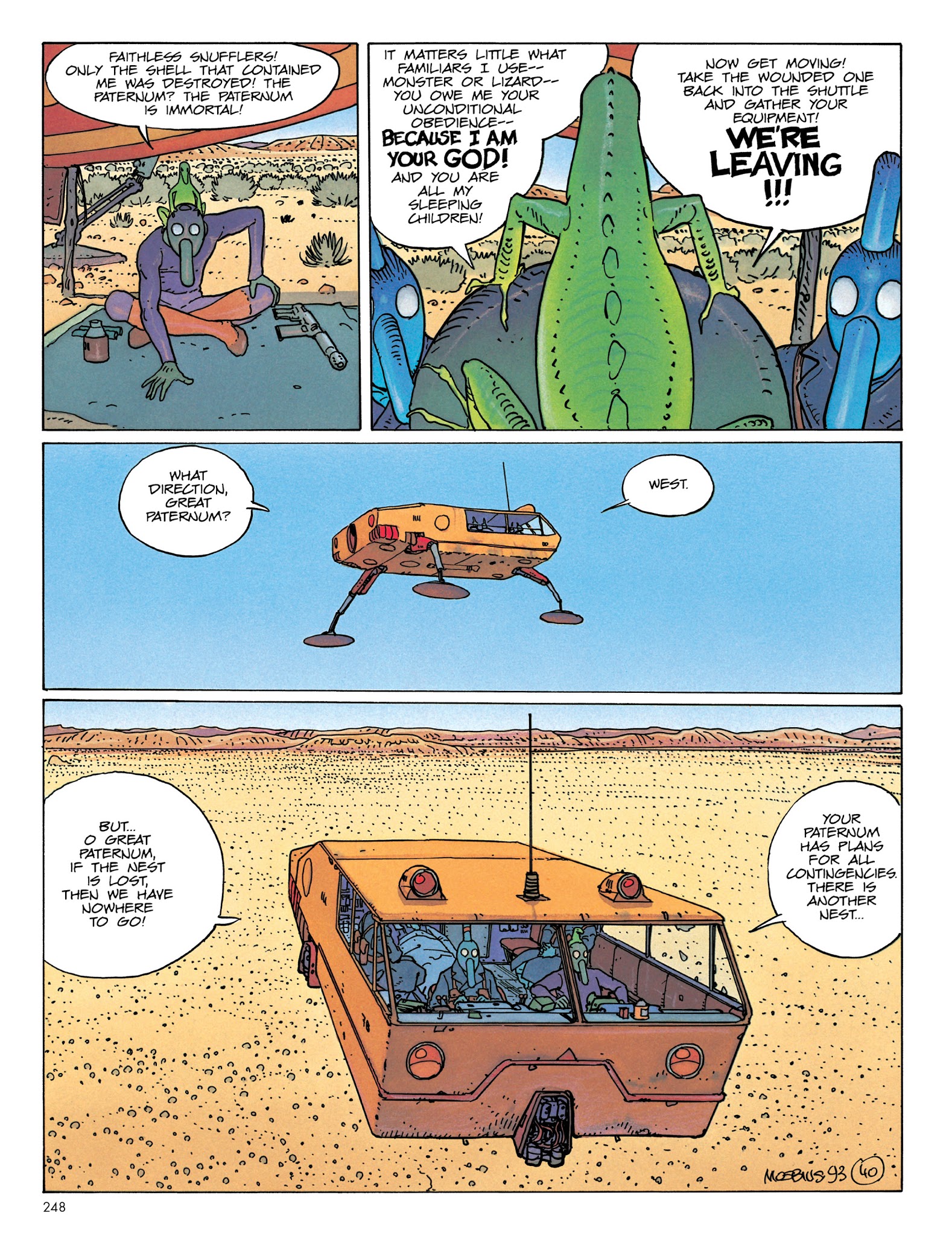 Read online Moebius Library comic -  Issue # TPB - 245