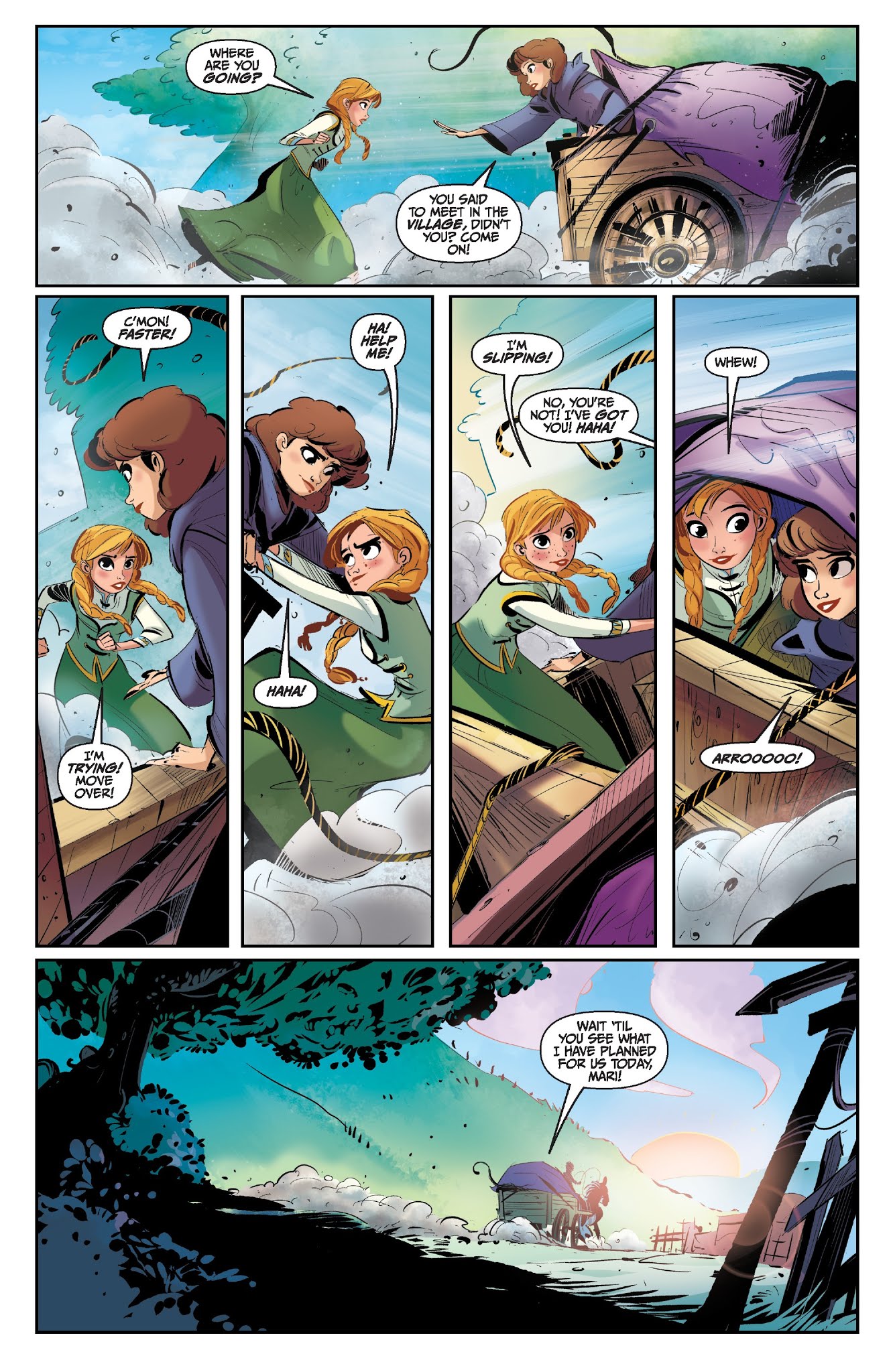 Read online Disney Frozen: Breaking Boundaries comic -  Issue #1 - 24