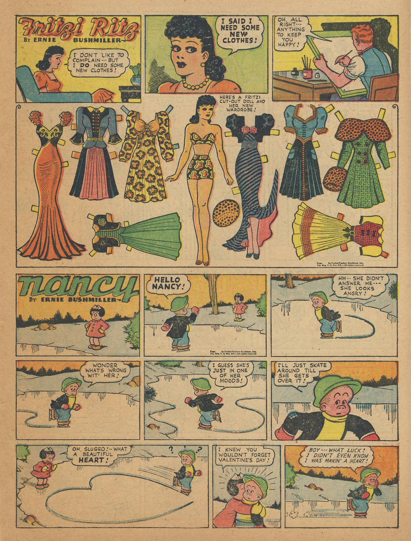 Read online Comics on Parade comic -  Issue #55 - 33