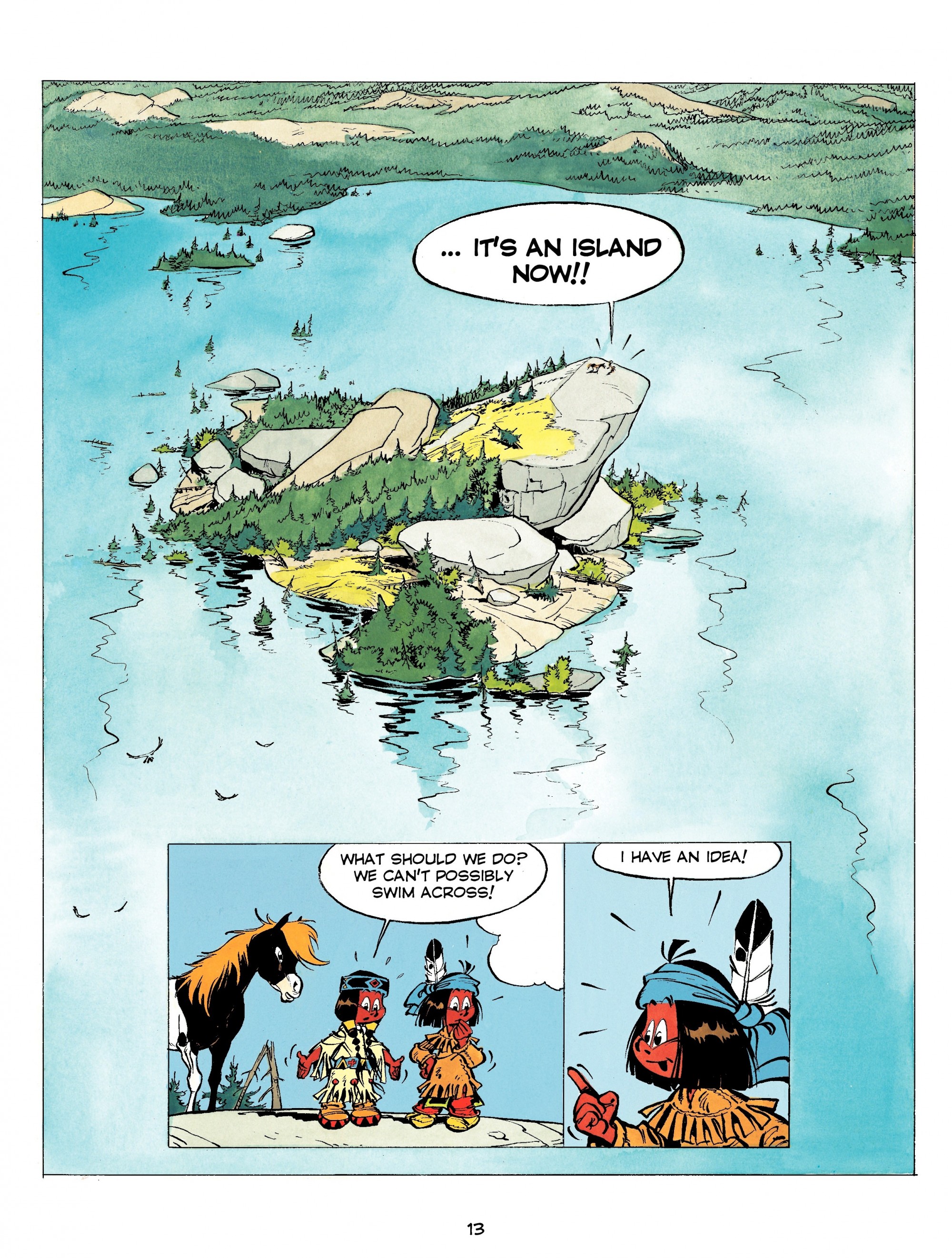 Read online Yakari comic -  Issue #7 - 13
