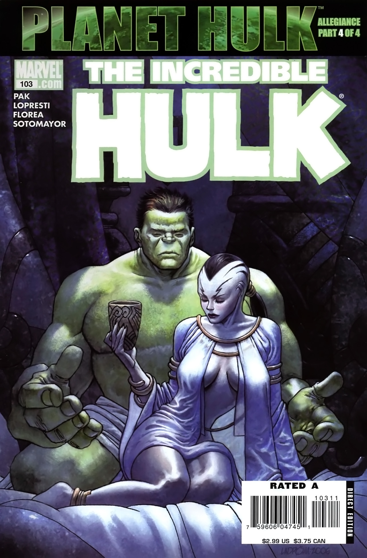 Read online The Incredible Hulk (2000) comic -  Issue #103 - 1