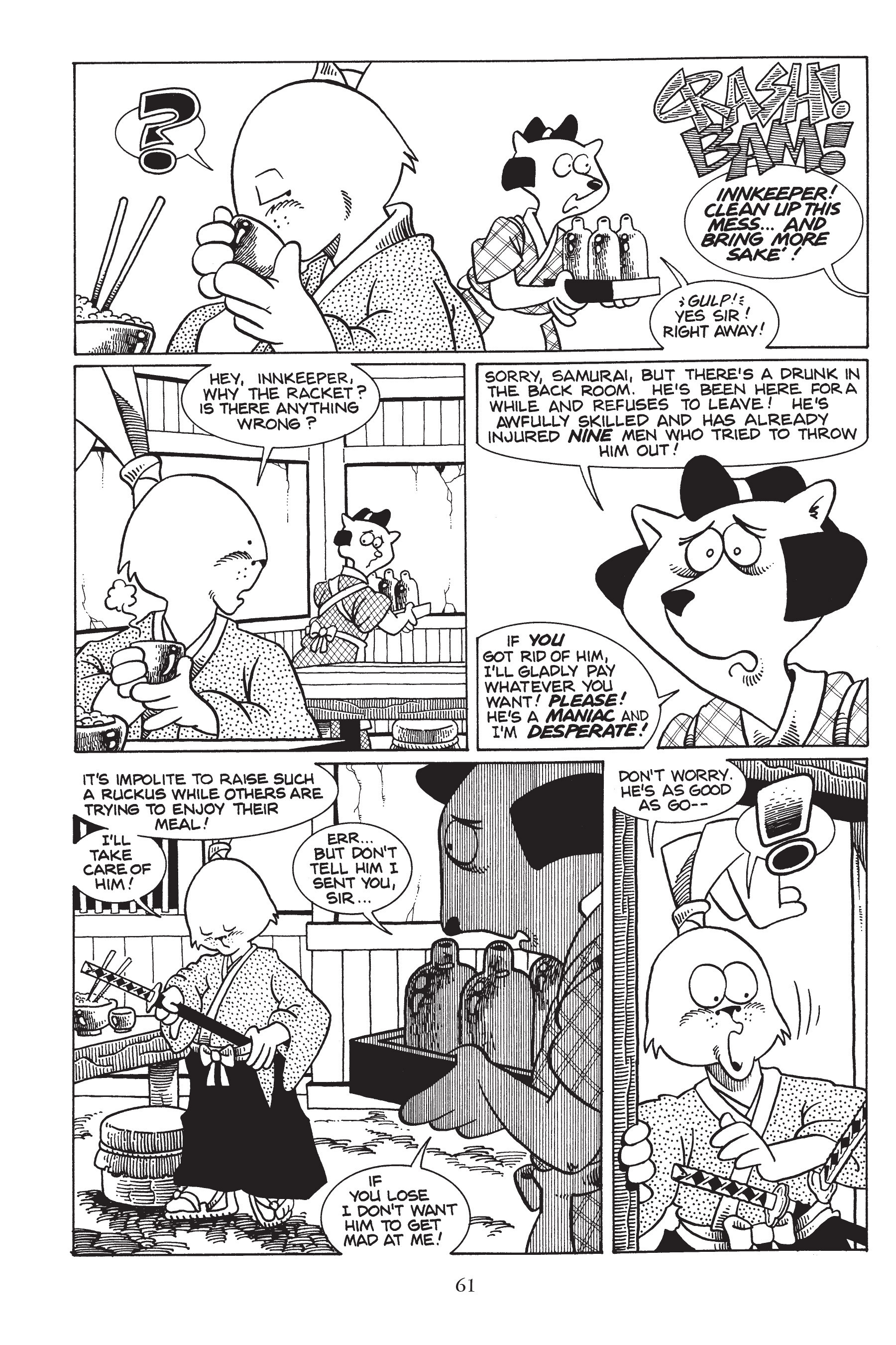 Read online Usagi Yojimbo (1987) comic -  Issue # _TPB 2 - 63