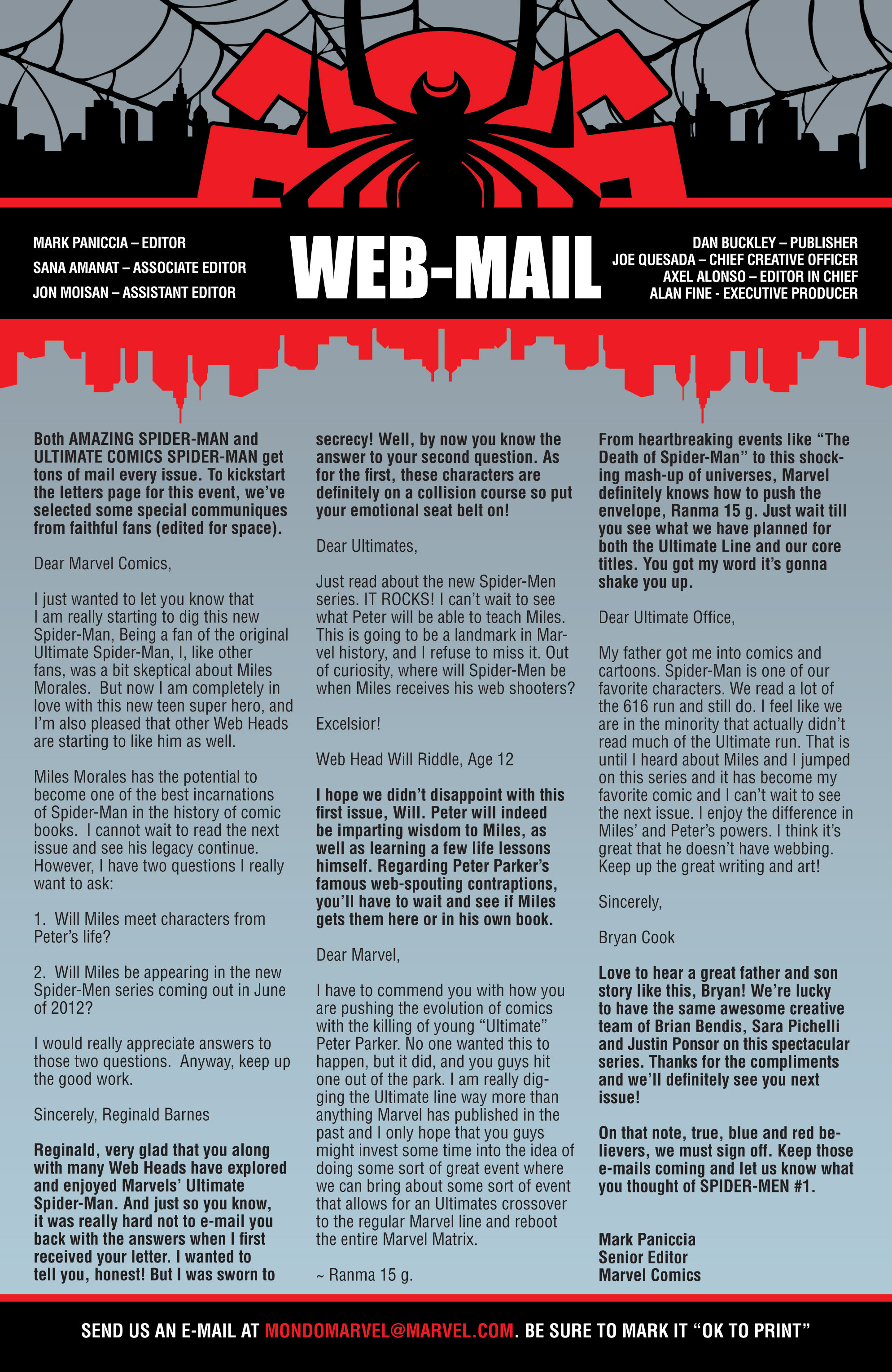 Read online Spider-Men comic -  Issue #1 - 22