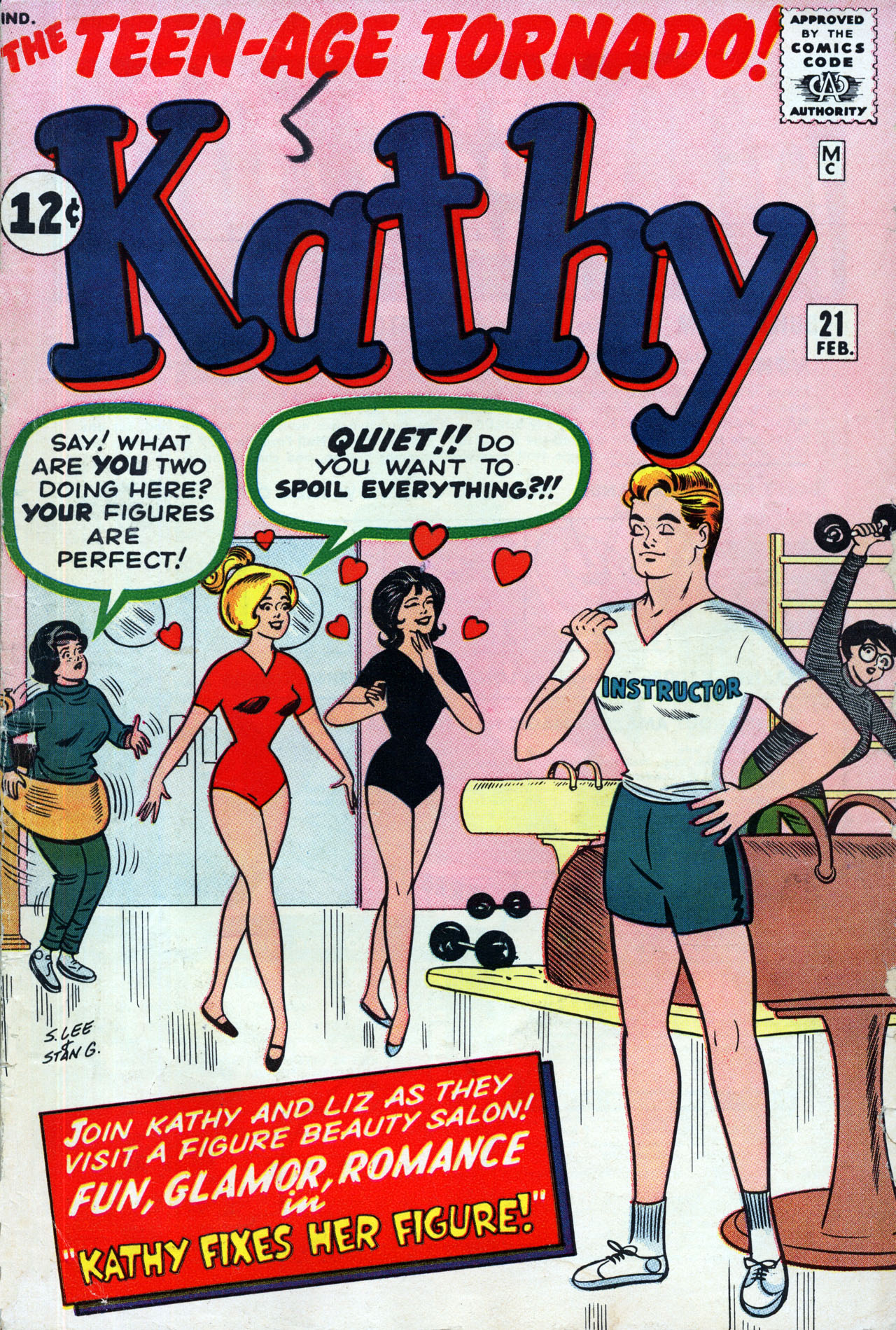 Read online Kathy (1959) comic -  Issue #21 - 1