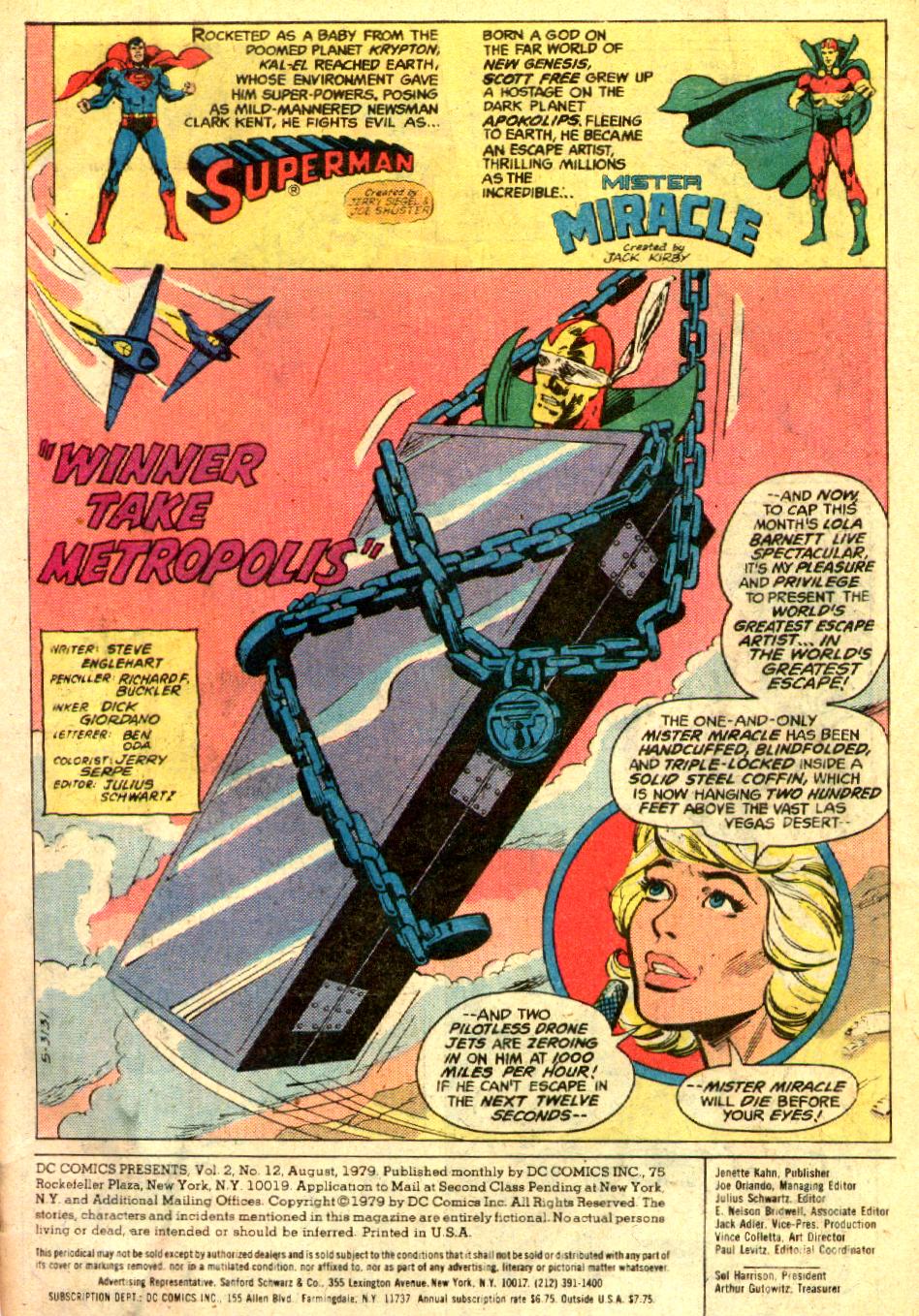 Read online DC Comics Presents comic -  Issue #12 - 2