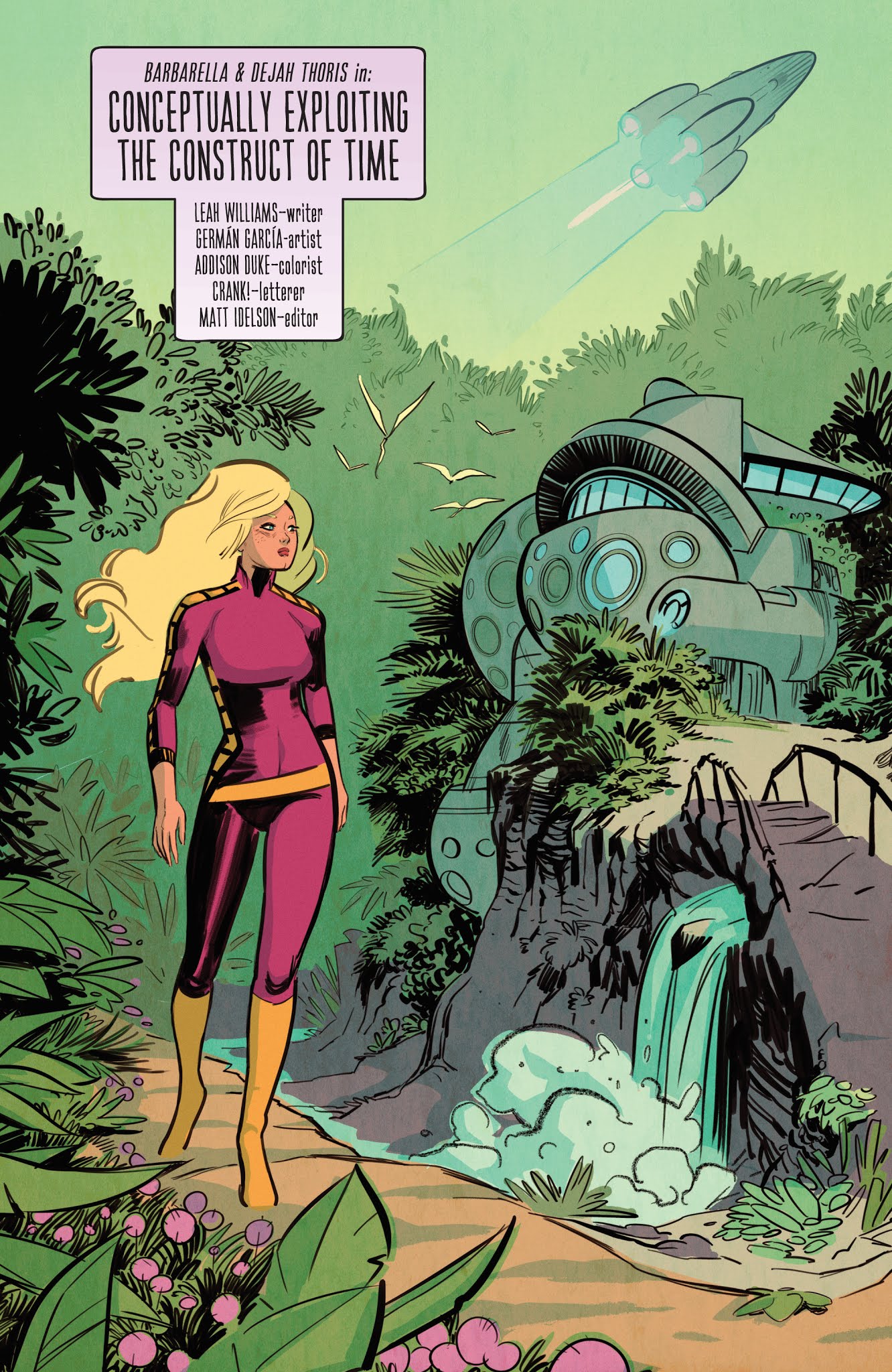 Read online Barbarella/Dejah Thoris comic -  Issue #1 - 9