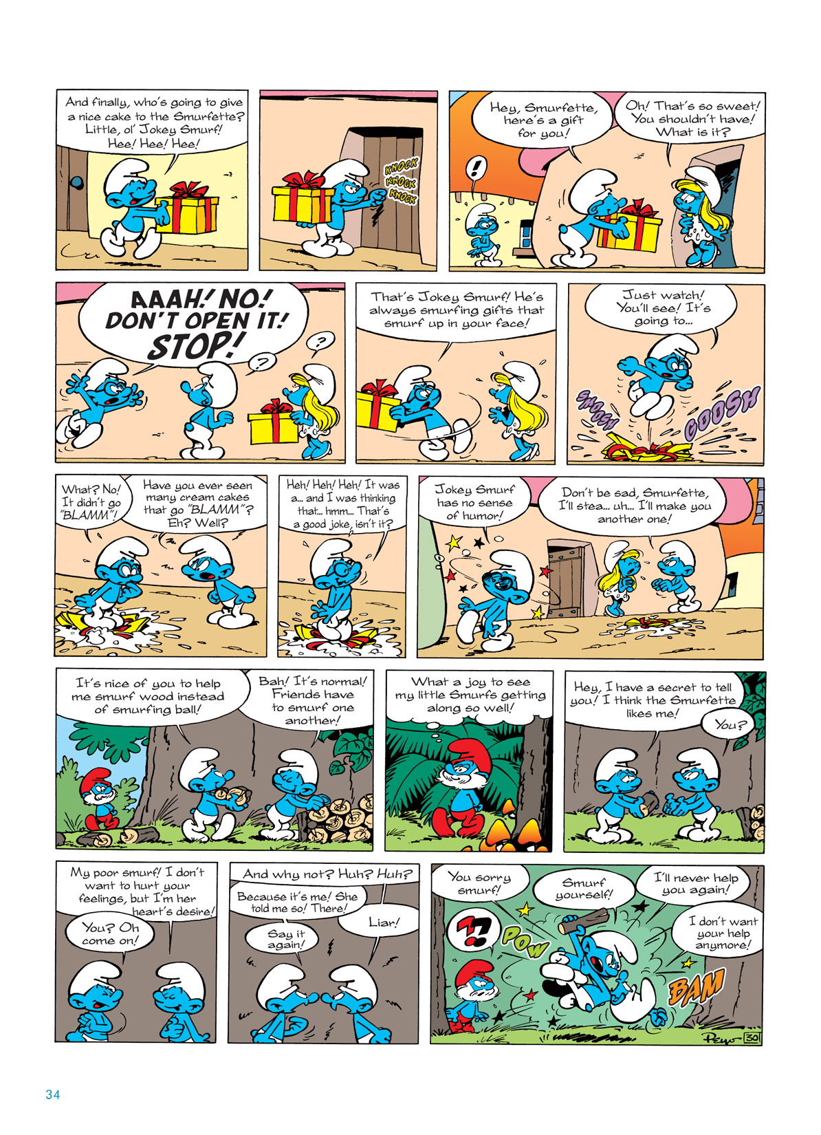 Read online The Smurfs comic -  Issue #4 - 34