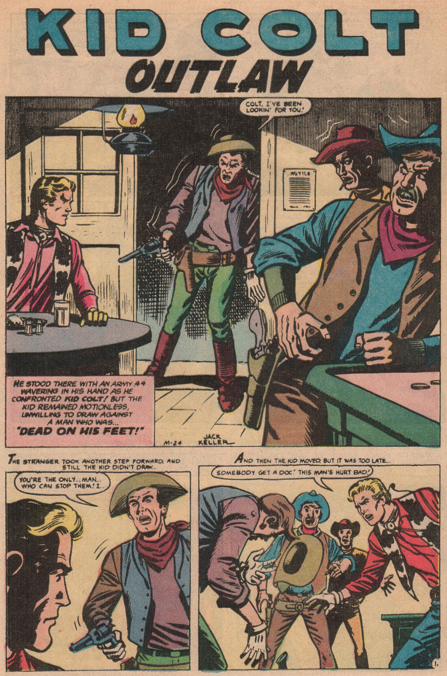 Read online Kid Colt Outlaw comic -  Issue #142 - 20