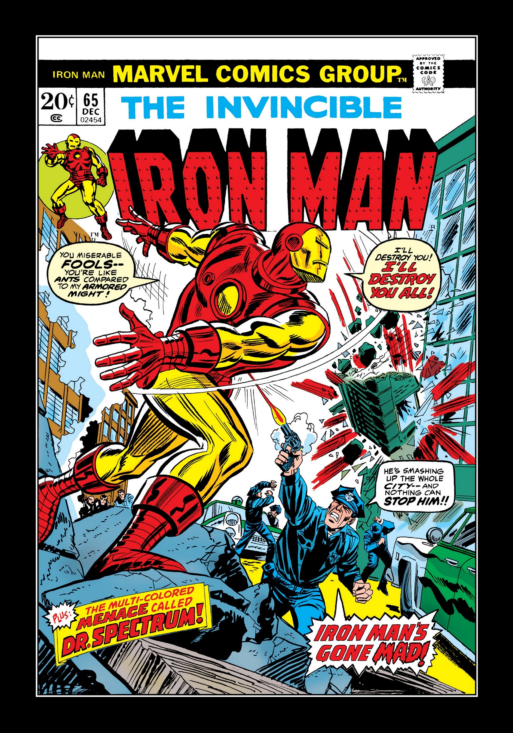 Read online Marvel Masterworks: The Invincible Iron Man comic -  Issue # TPB 9 (Part 3) - 33