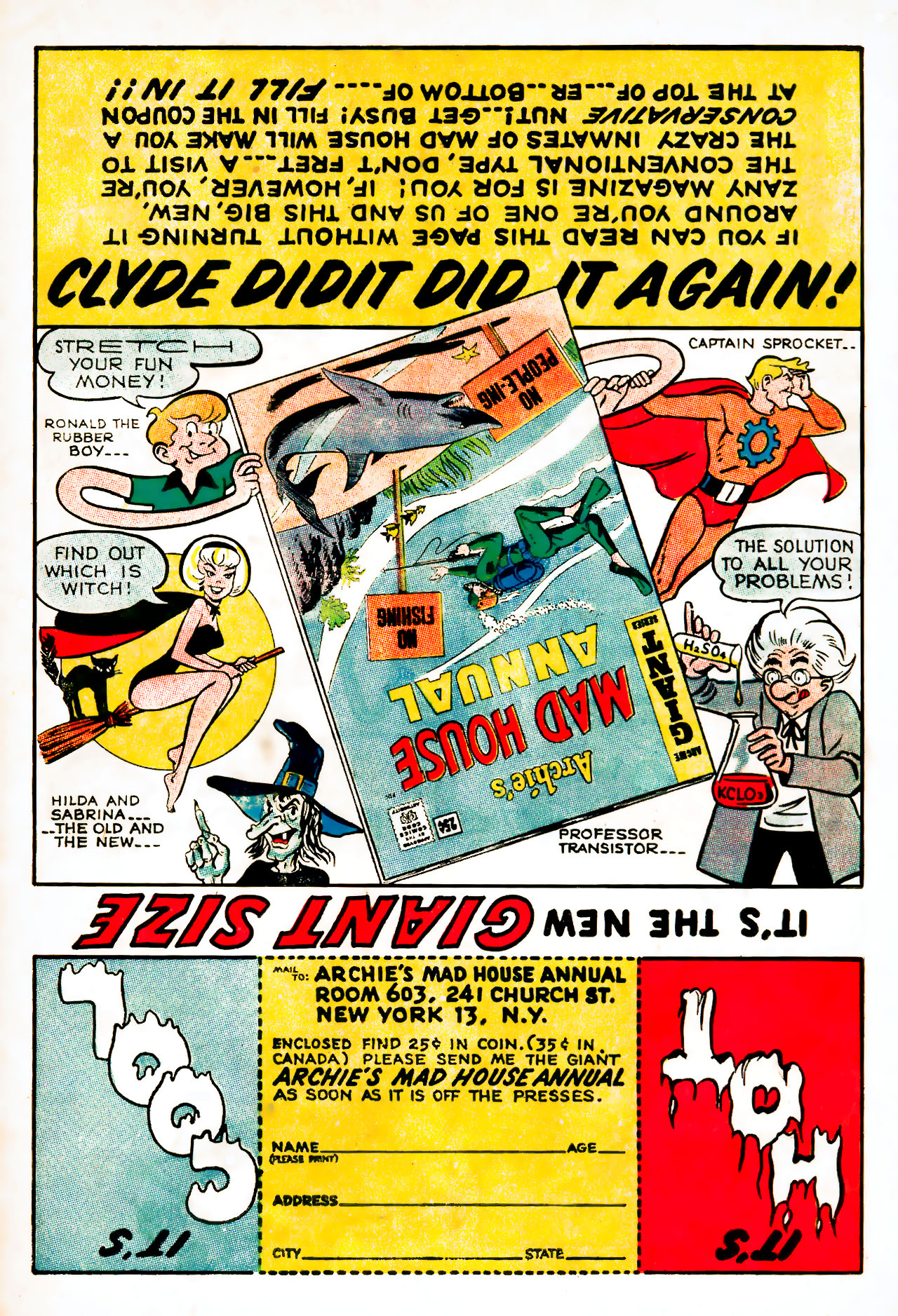 Read online Archie's Madhouse comic -  Issue #36 - 13
