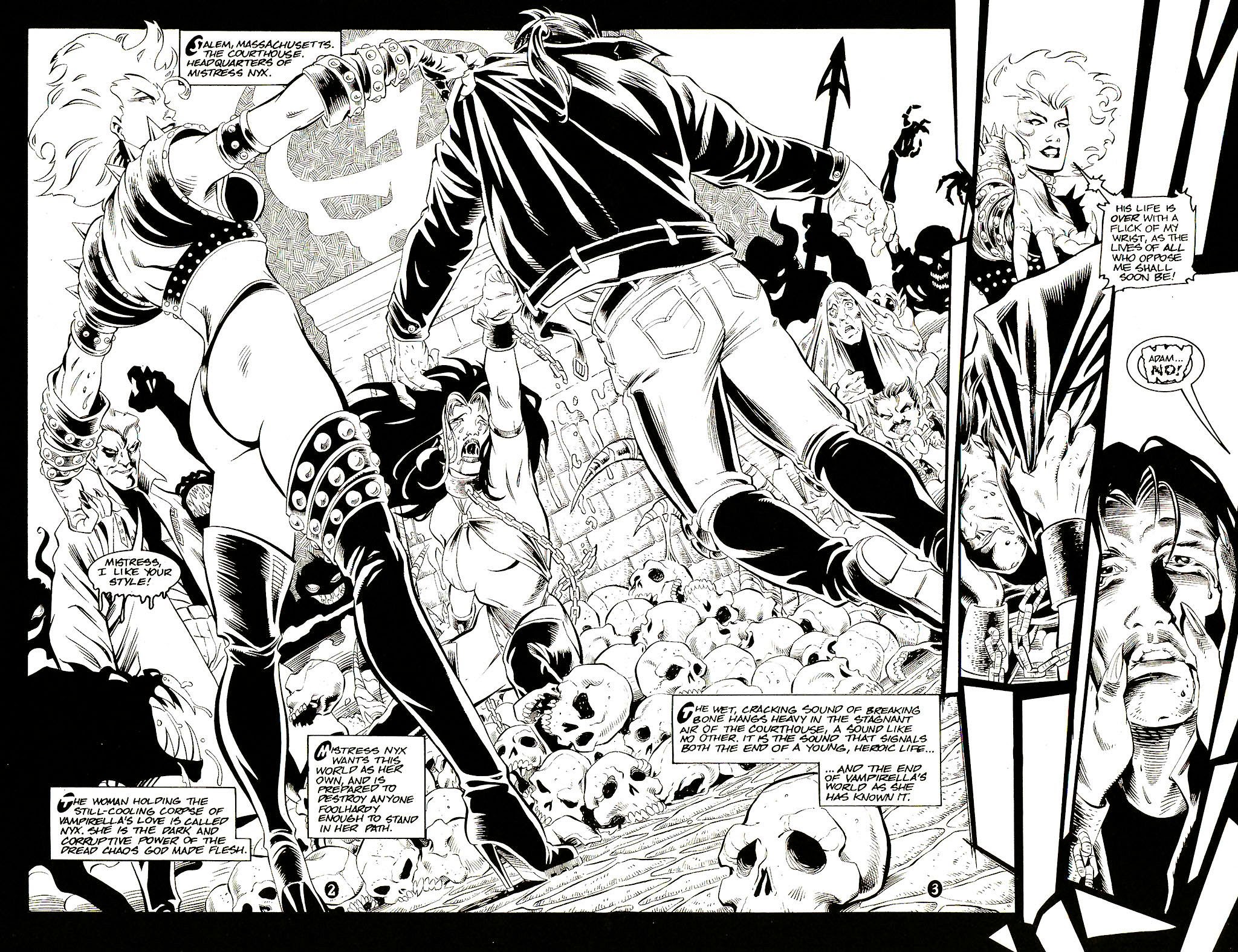 Read online Vampirella: Death & Destruction comic -  Issue # _Ashcan - 5