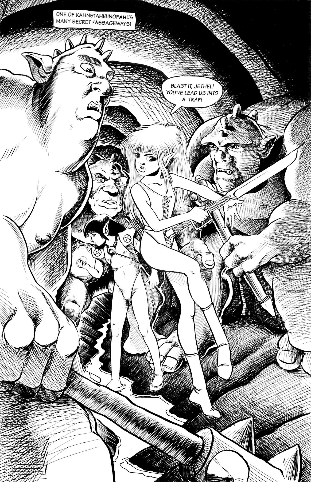 Read online Elflore (1992) comic -  Issue #4 - 3