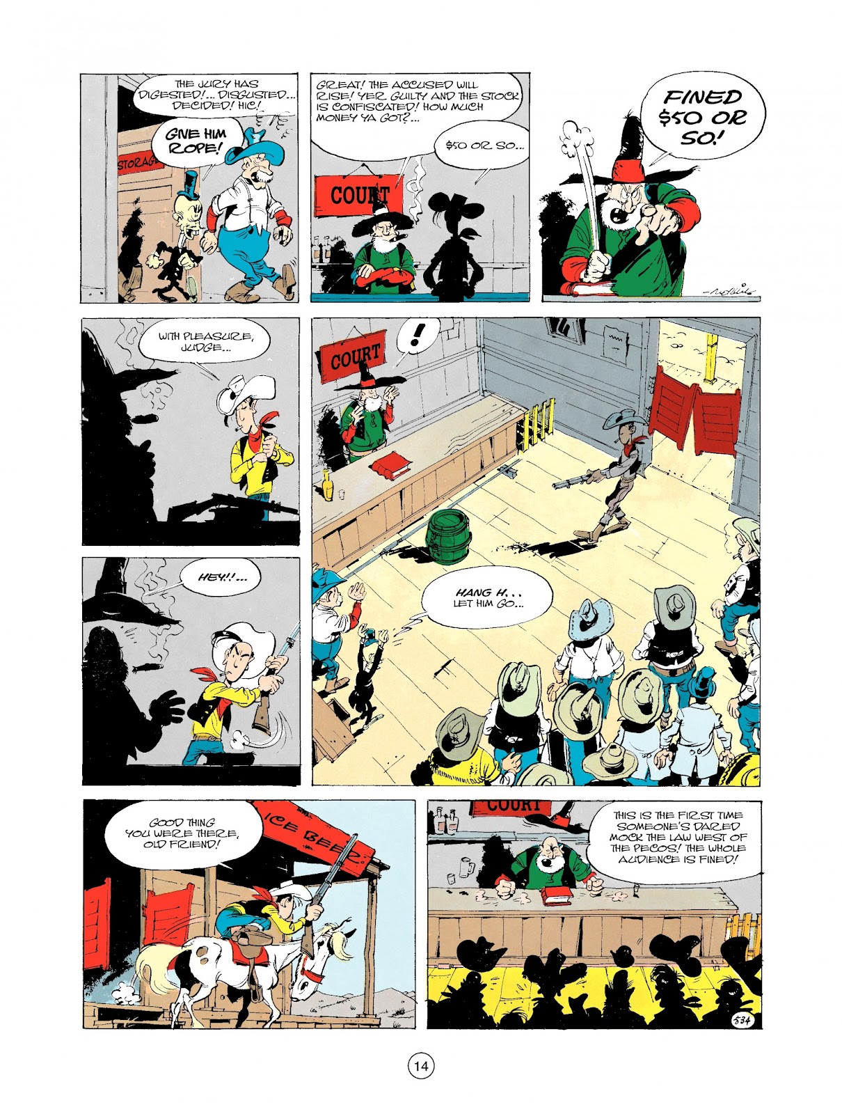 A Lucky Luke Adventure issue 24 - Page 14