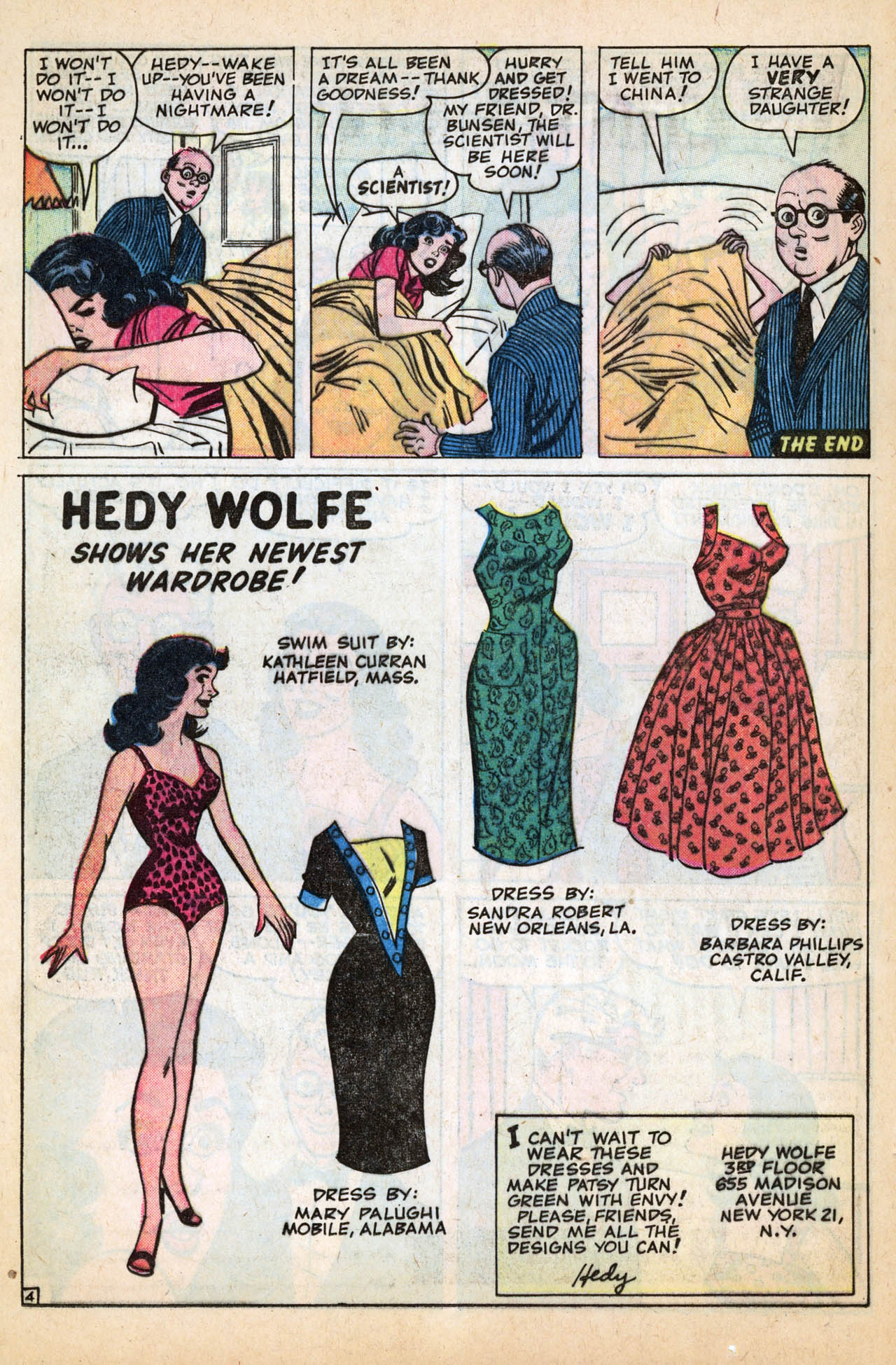 Read online Patsy and Hedy comic -  Issue #61 - 24