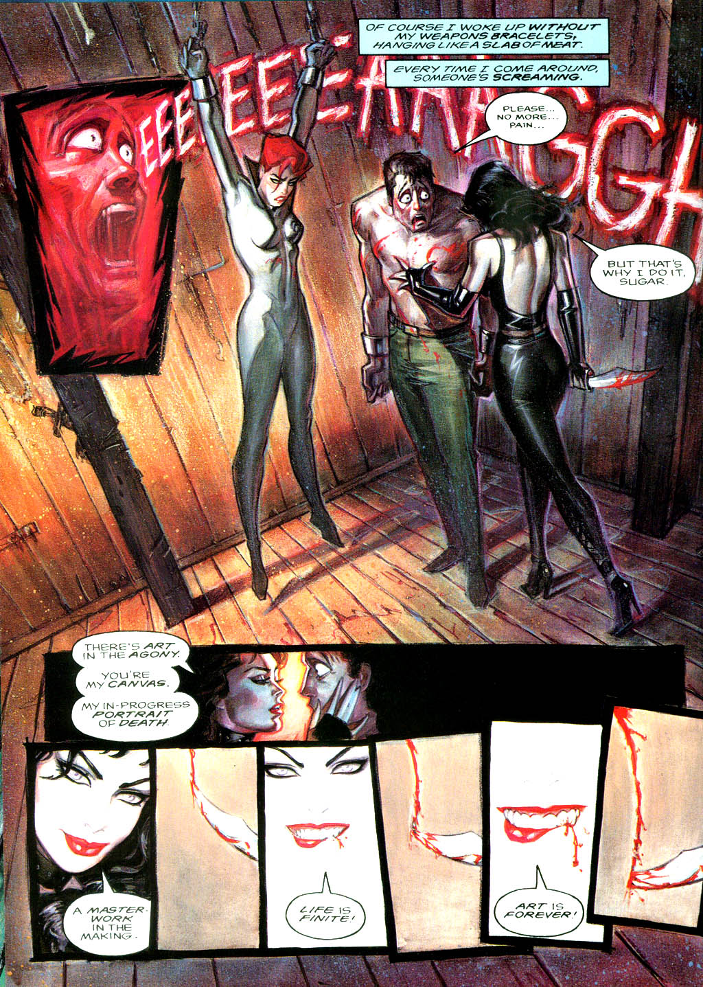 Read online Marvel Graphic Novel comic -  Issue #75 - Daredevil Black Widow - Abattoir - 24