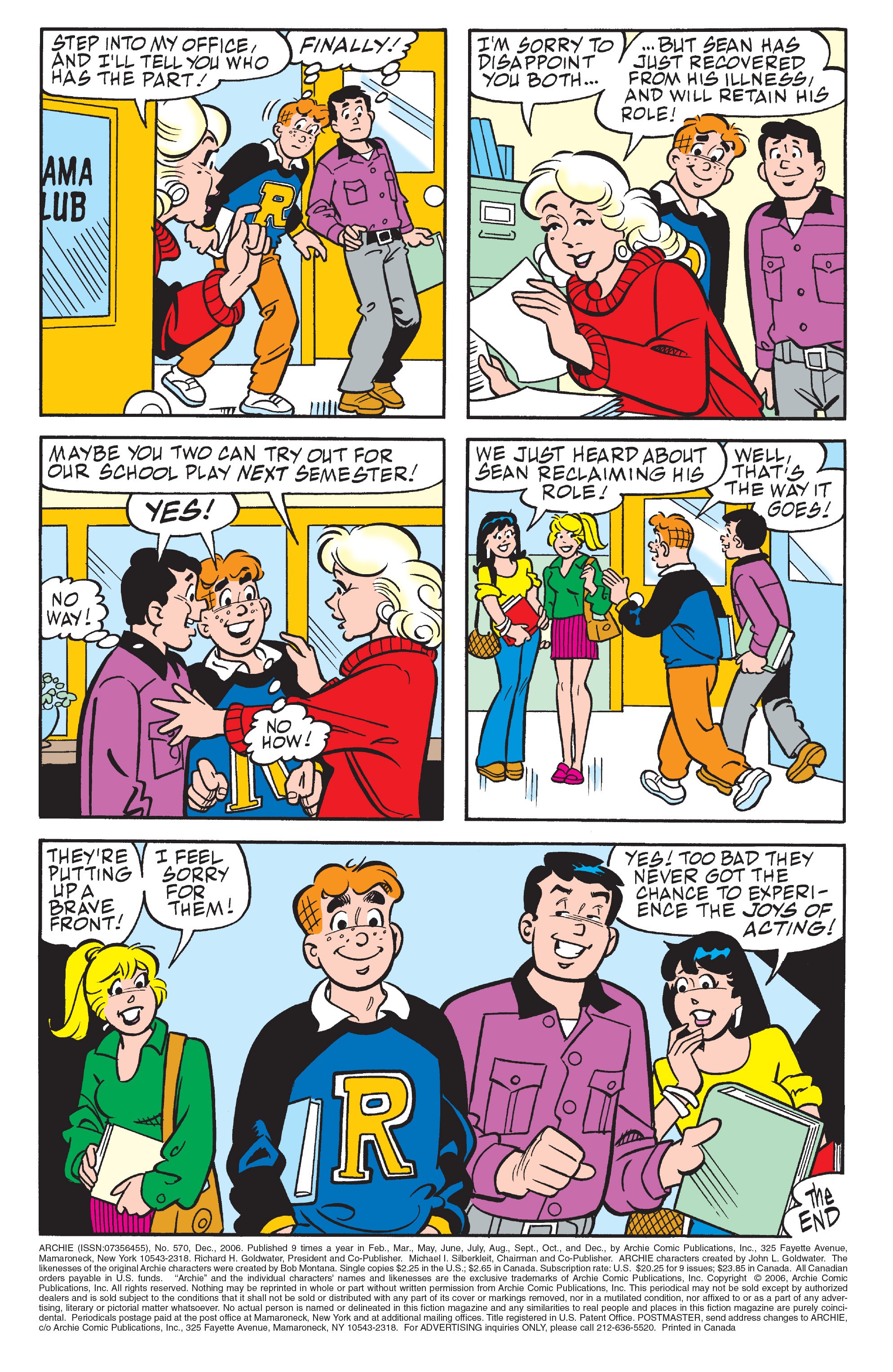 Read online Archie (1960) comic -  Issue #570 - 23