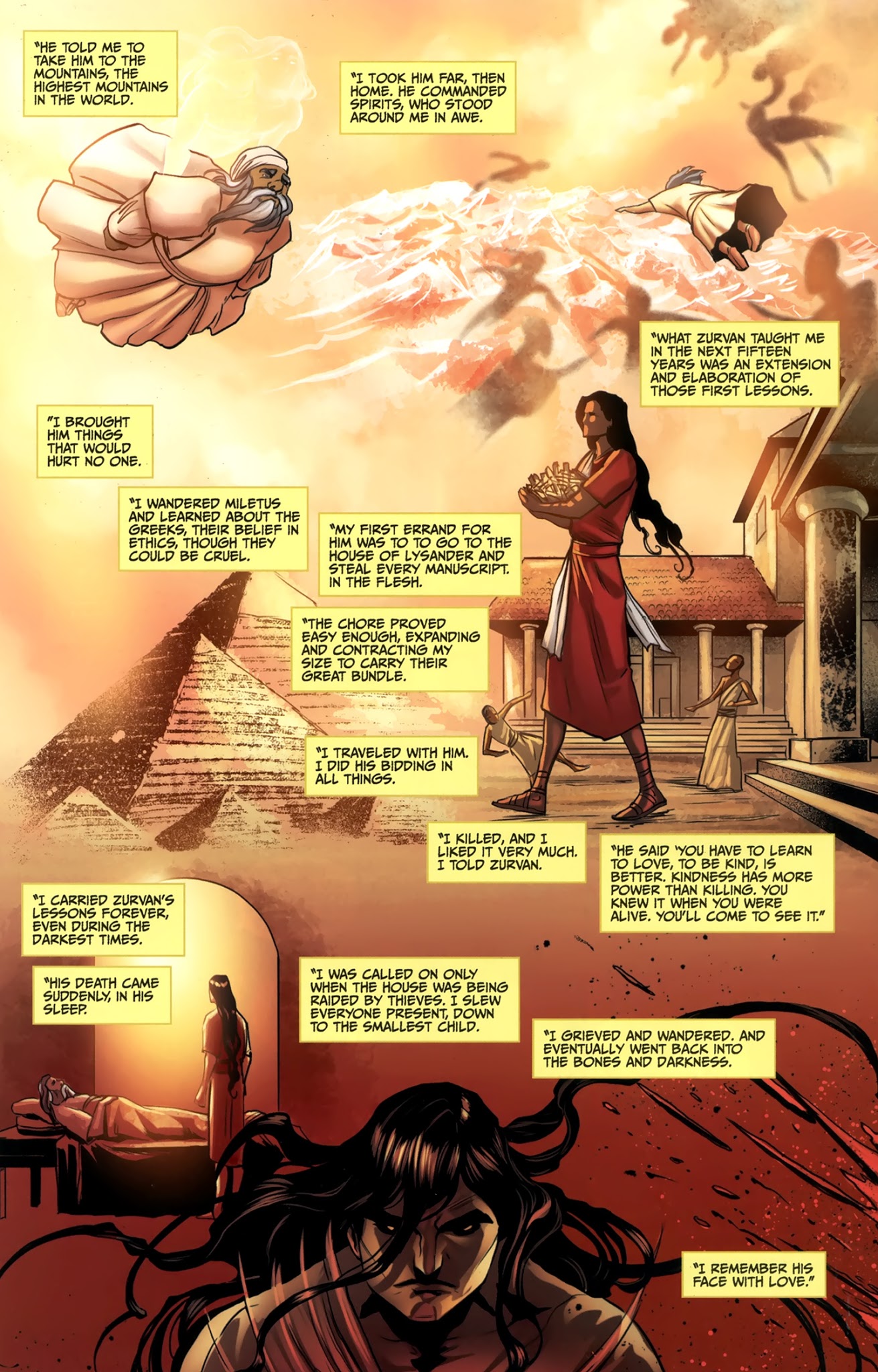 Read online Servant of the Bones comic -  Issue #3 - 19