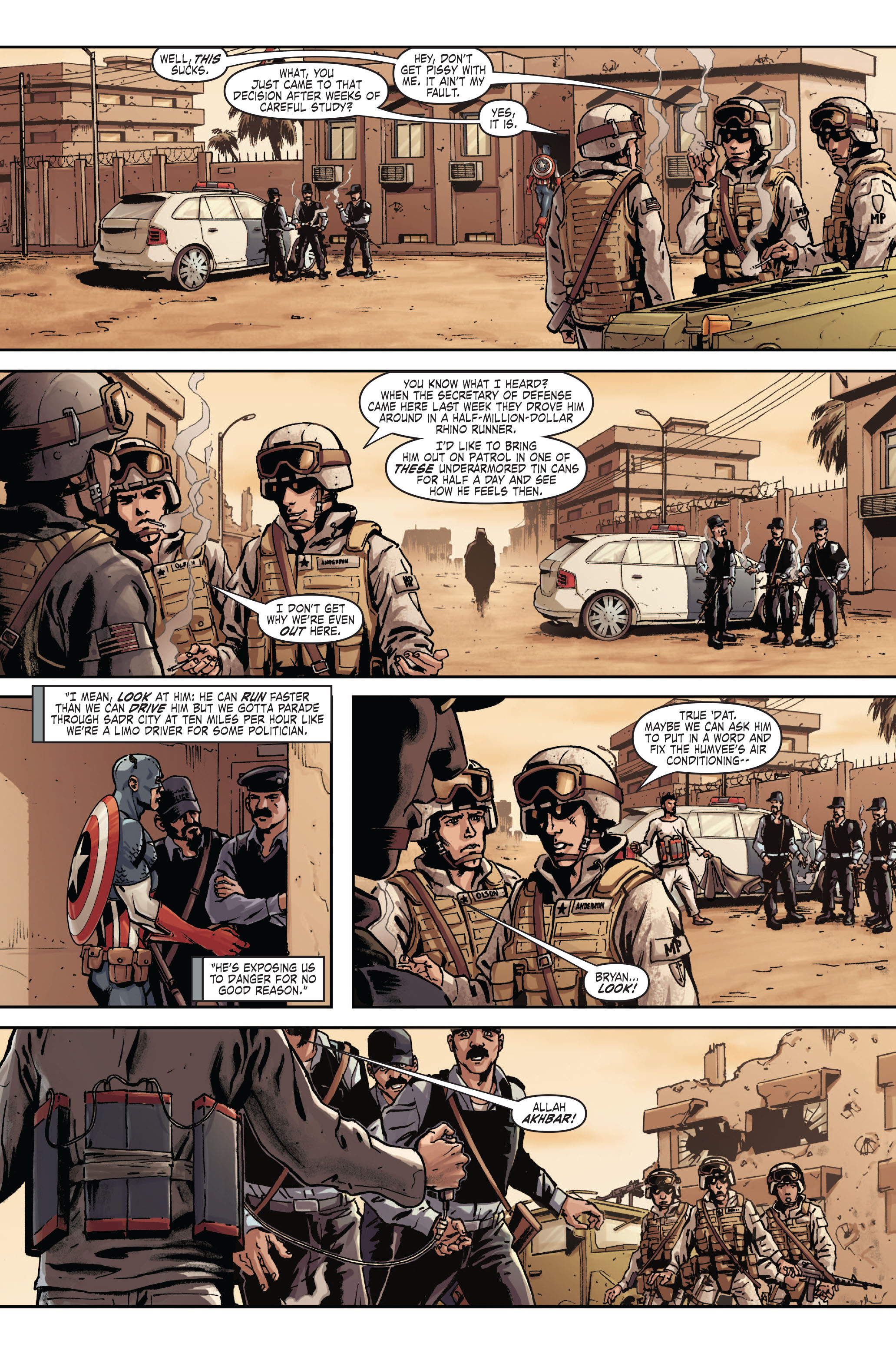 Captain America Theater of War: To Soldier On Full Page 19