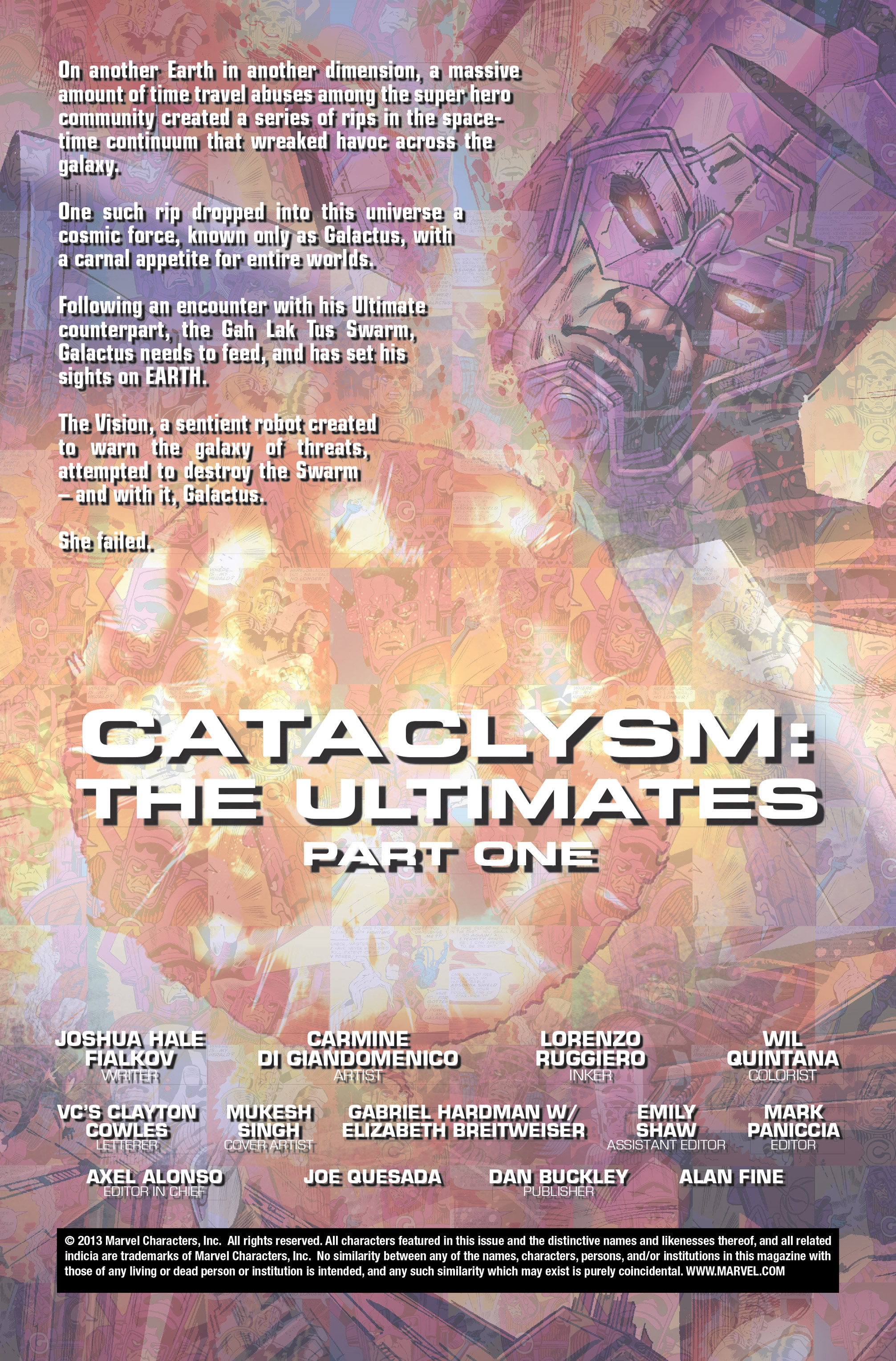 Read online Cataclysm: Ultimates comic -  Issue #1 - 2