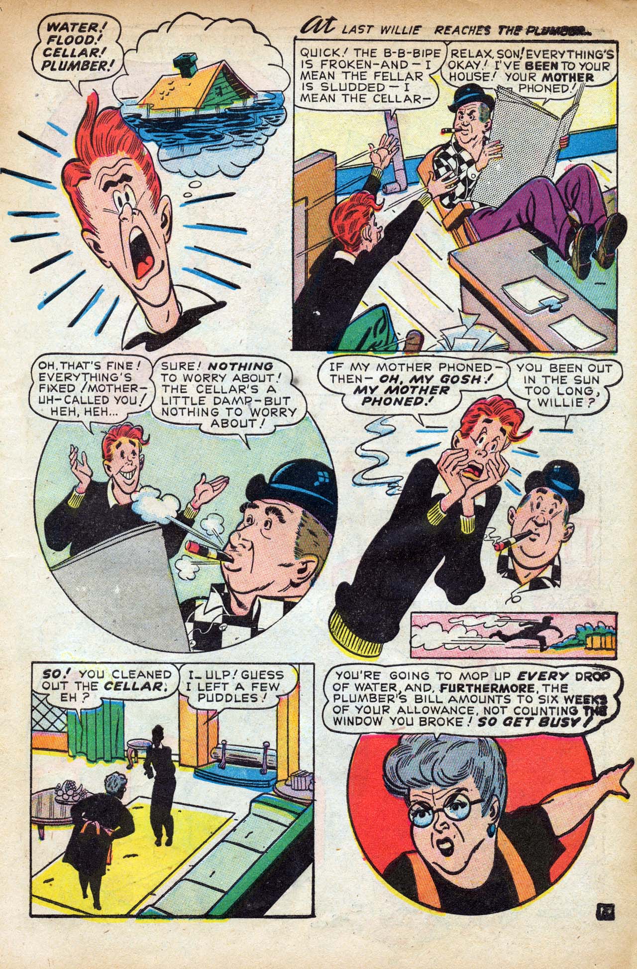 Read online Willie Comics (1946) comic -  Issue #11 - 7