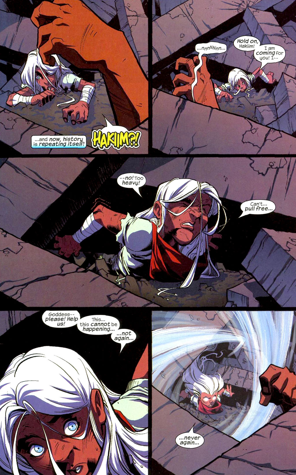 Read online Ororo: Before the Storm comic -  Issue #4 - 4