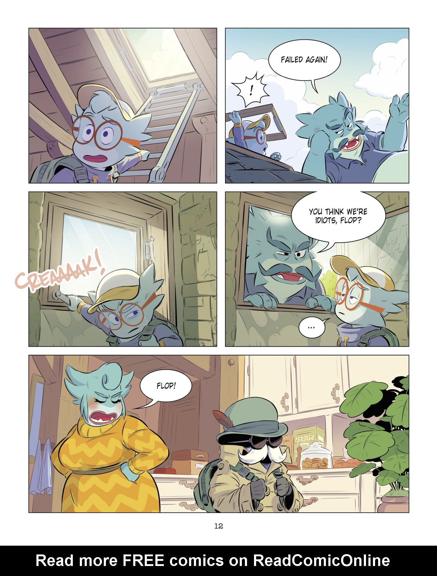 Read online The School for Little Monsters: It's Tough Being Flop comic -  Issue # TPB - 12