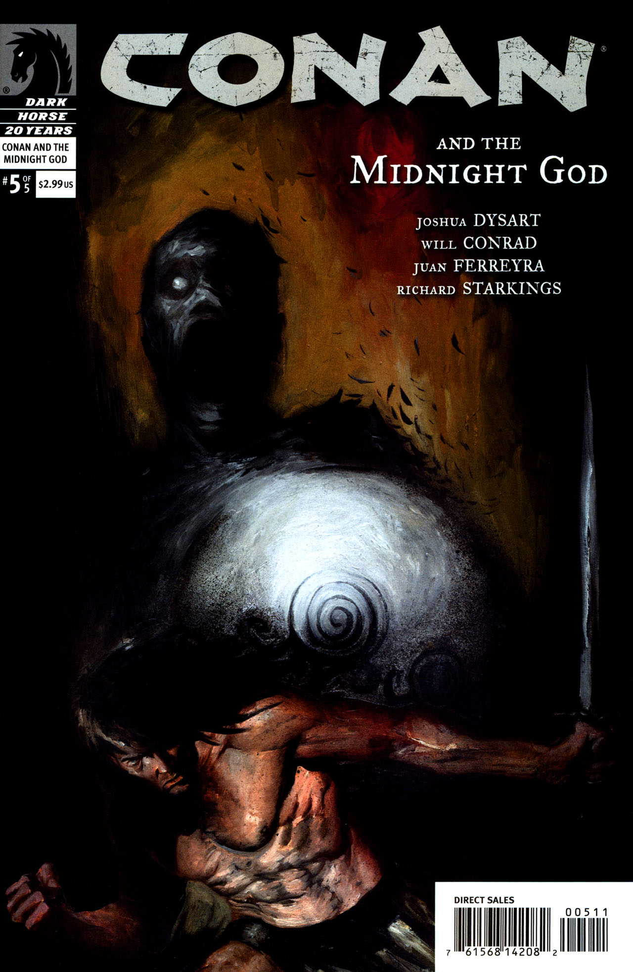 Read online Conan and the Midnight God comic -  Issue #5 - 1