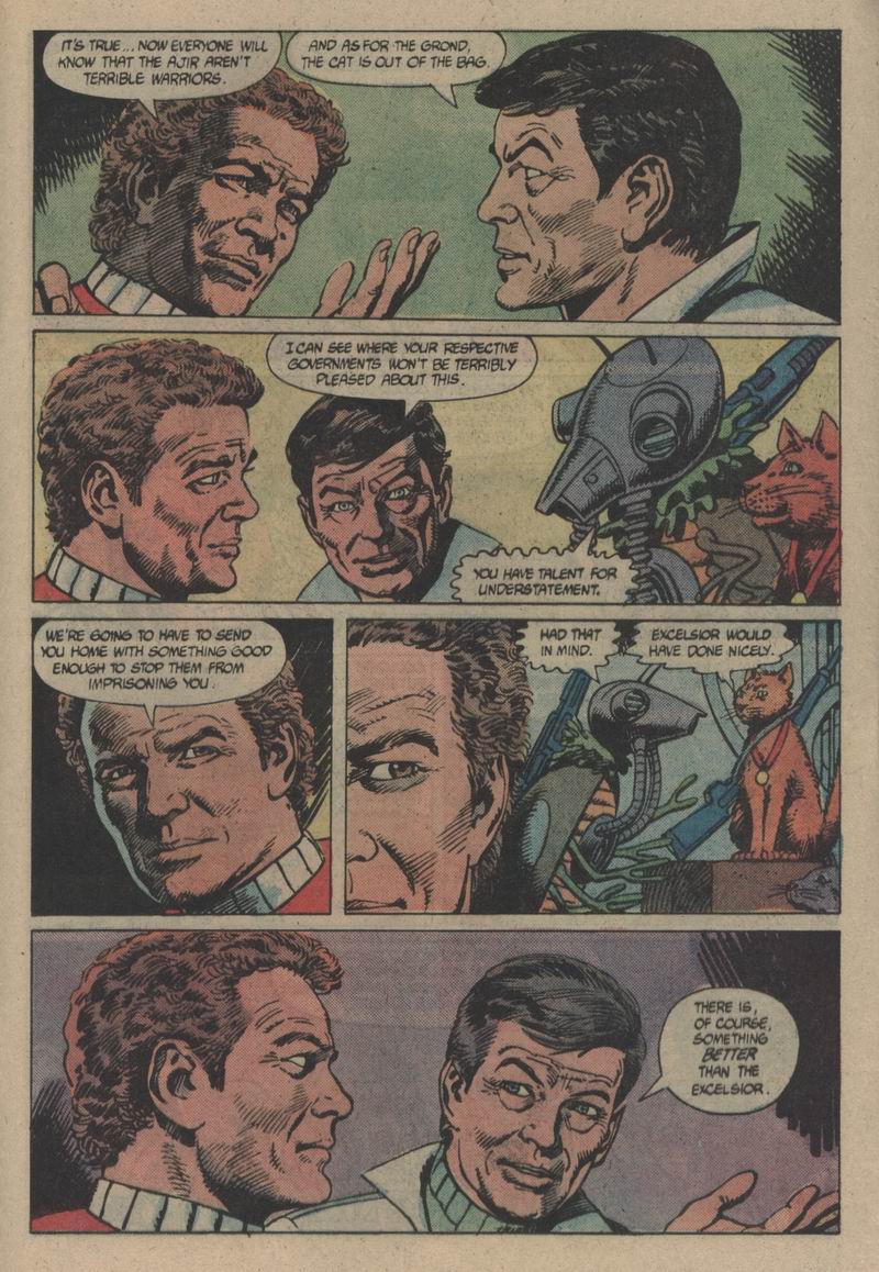 Read online Star Trek (1984) comic -  Issue #25 - 19