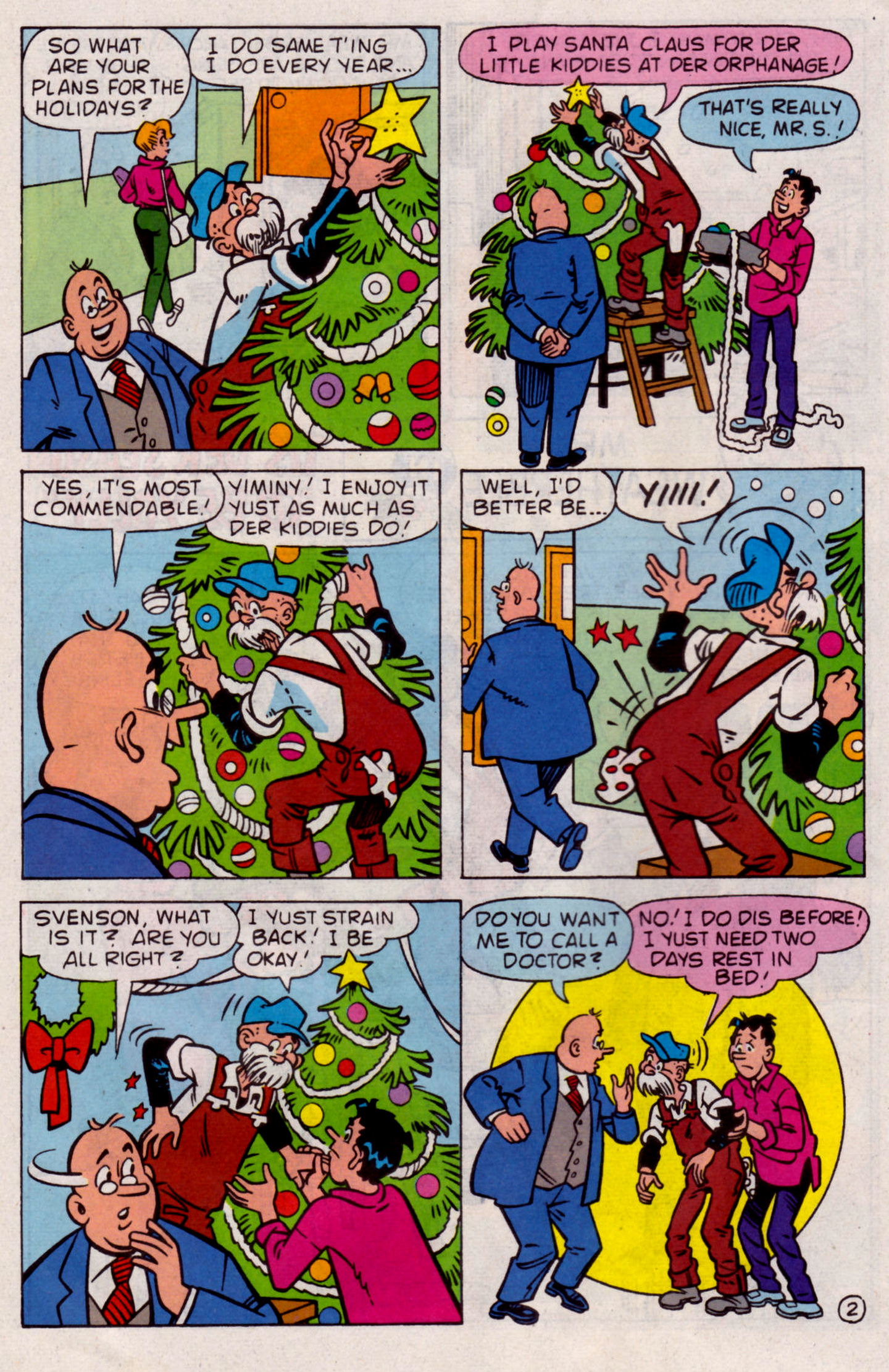 Read online Archie's Christmas Stocking comic -  Issue #3 - 12
