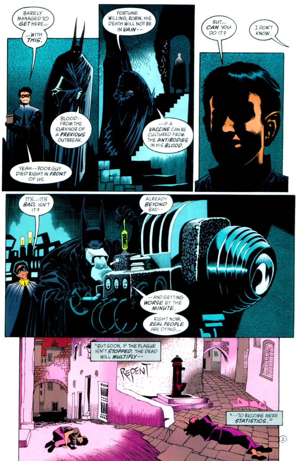 Read online Batman: Contagion comic -  Issue #6 - 4