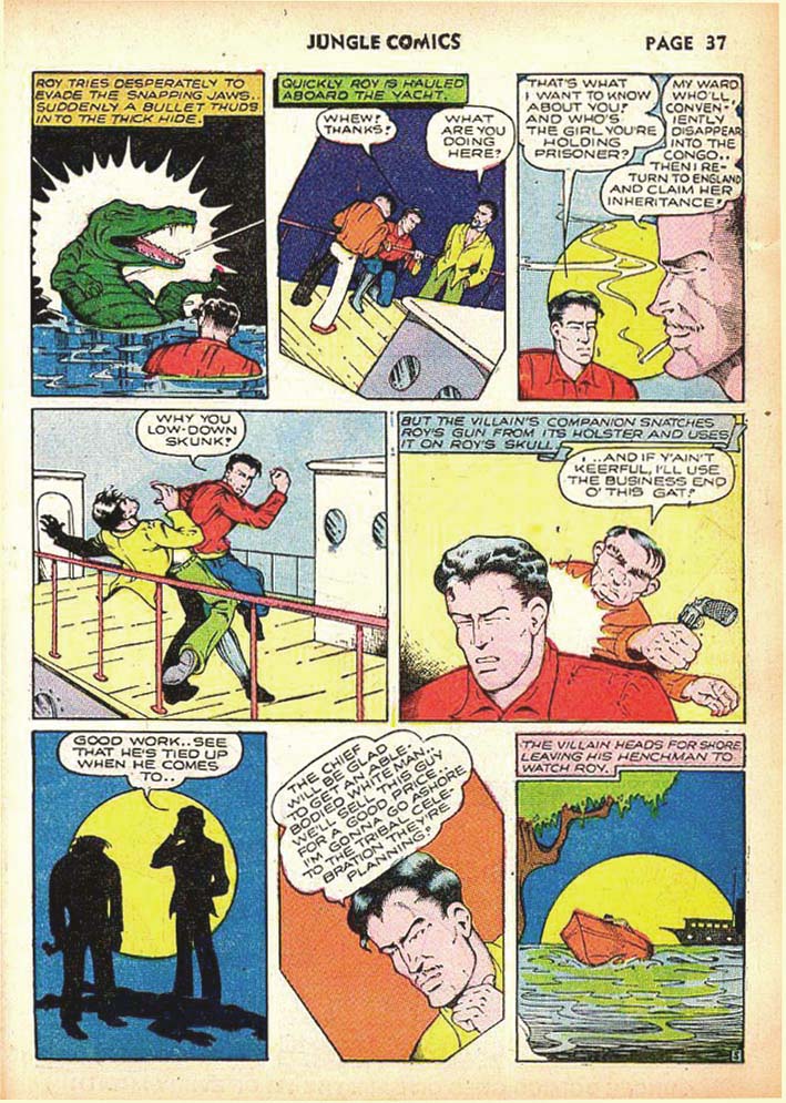 Read online Jungle Comics comic -  Issue #25 - 39