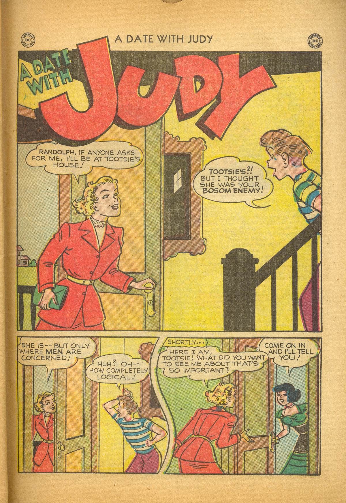 Read online A Date with Judy comic -  Issue #17 - 41