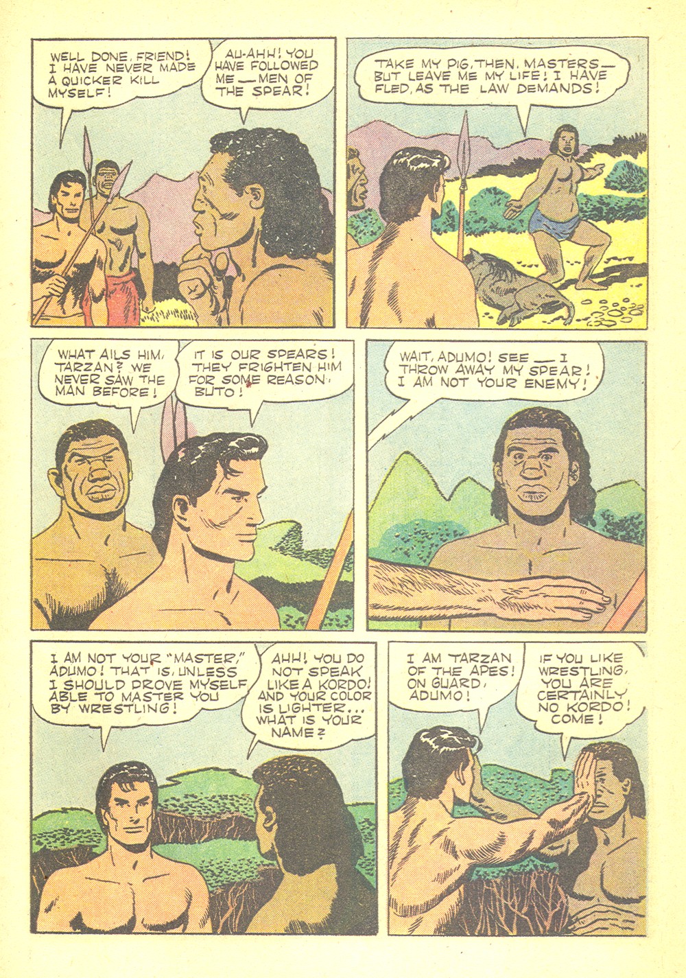 Read online Tarzan (1948) comic -  Issue #67 - 5