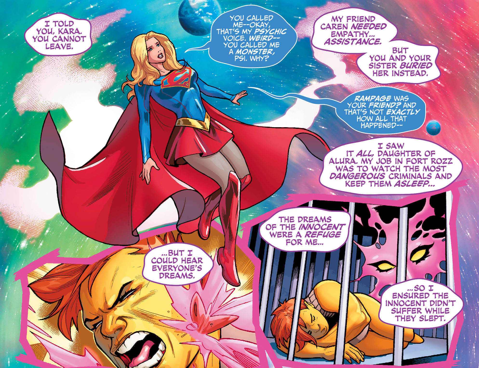 Read online Adventures of Supergirl comic -  Issue #7 - 17